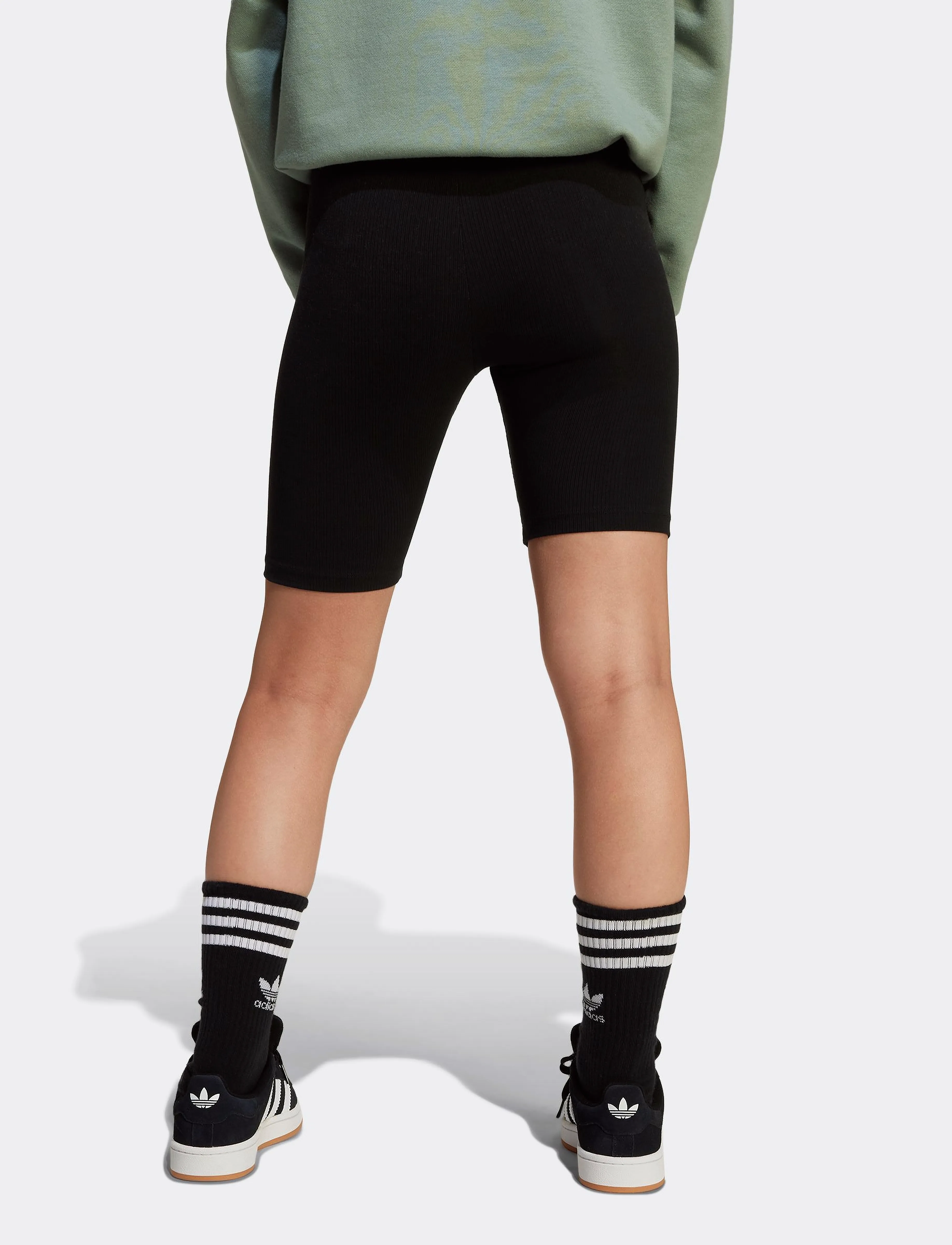 adidas Originals - RIB C SHORTS - black - 4