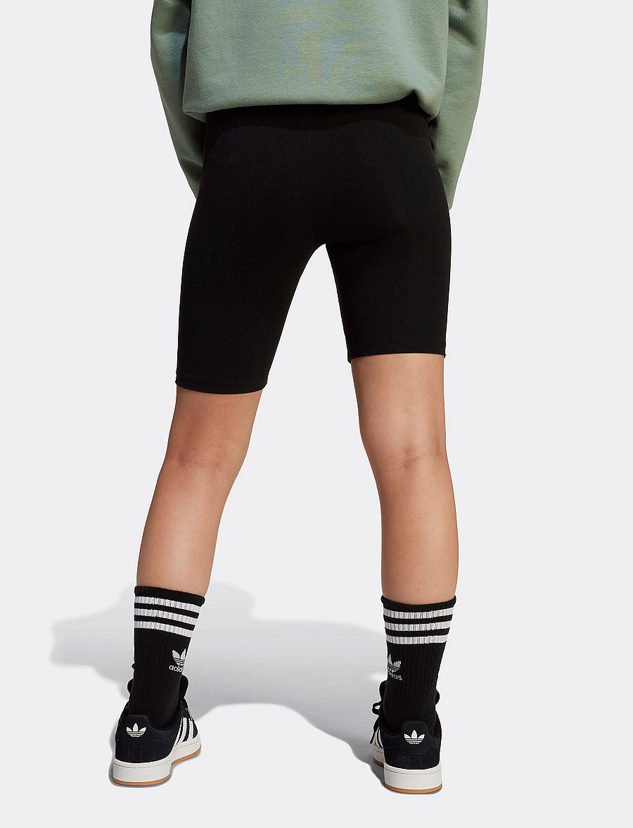 adidas Originals - RIB C SHORTS - black - 4