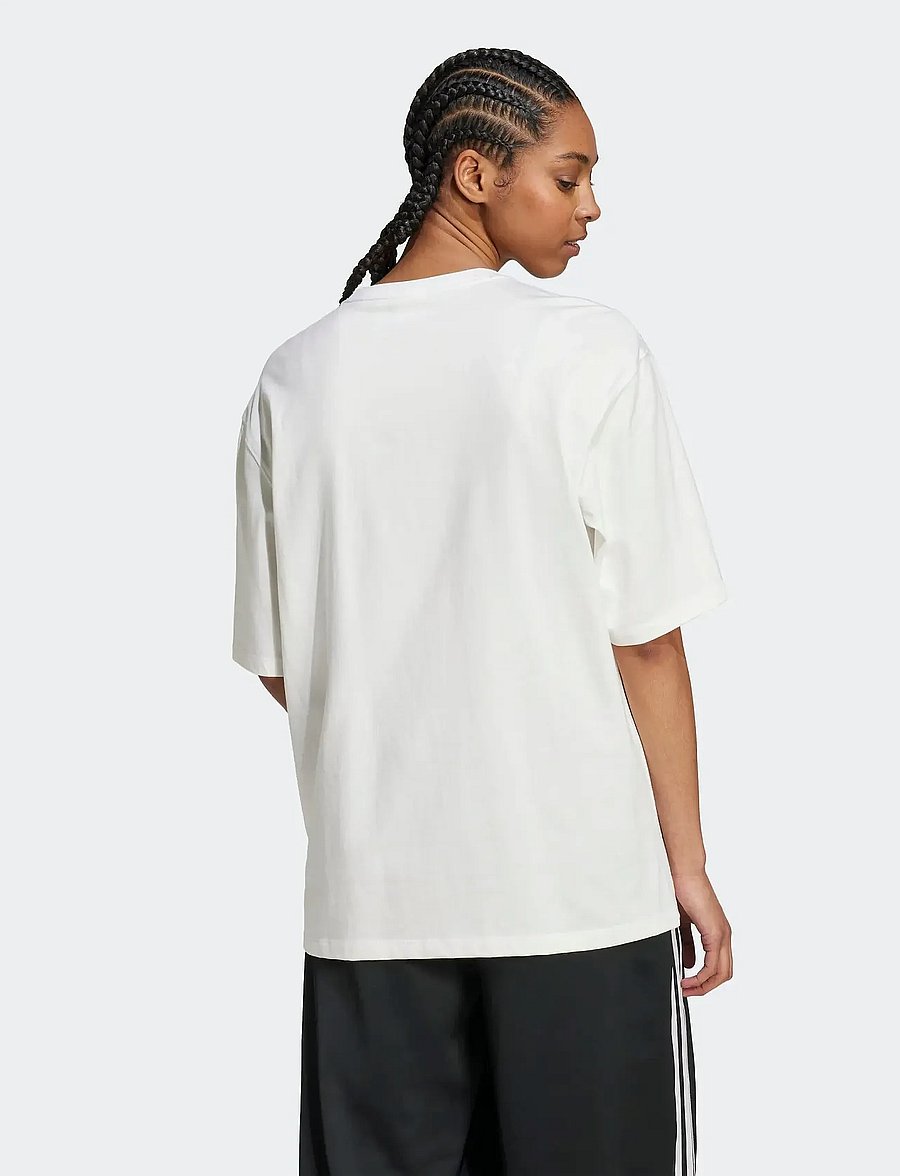 adidas Originals - ESS BOYFR TEE - t-shirts - white - 5