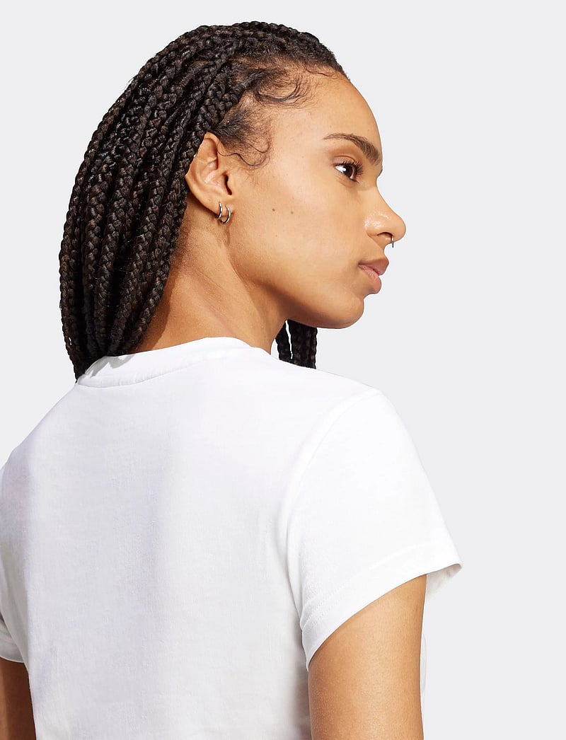 adidas Originals - ESS SLIM TEE - t-shirts - white - 2