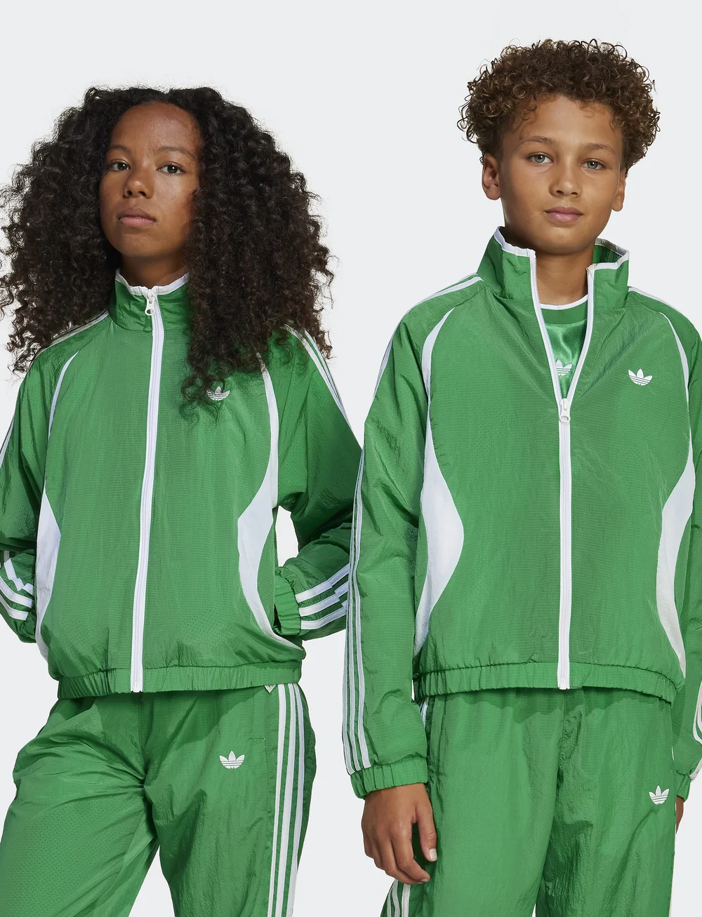 adidas Originals - WOVEN TRACKTOP - džemperiai - green - 0