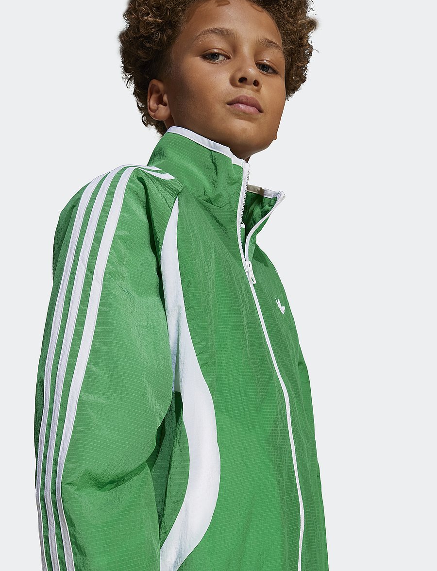 adidas Originals - WOVEN TRACKTOP - collegepaidat - green - 4