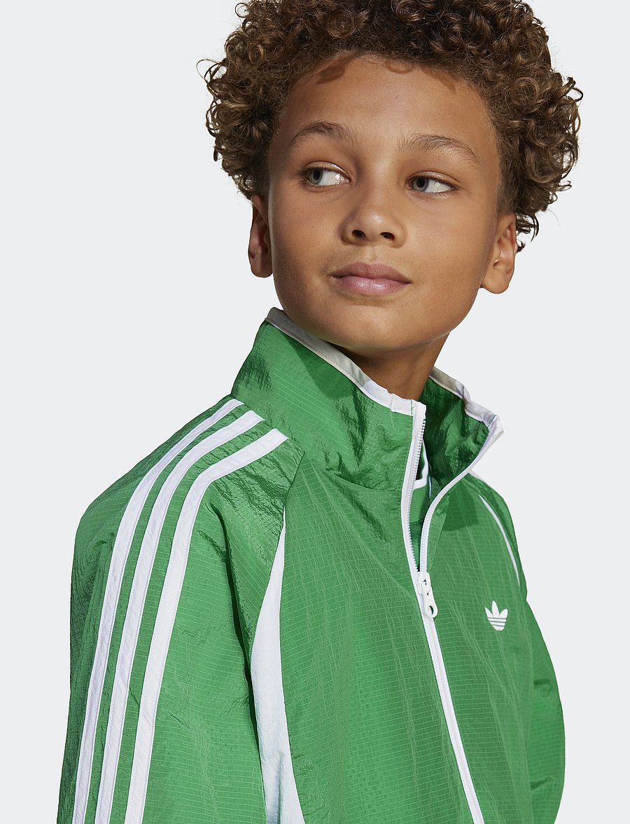 adidas Originals - WOVEN TRACKTOP - collegepaidat - green - 5