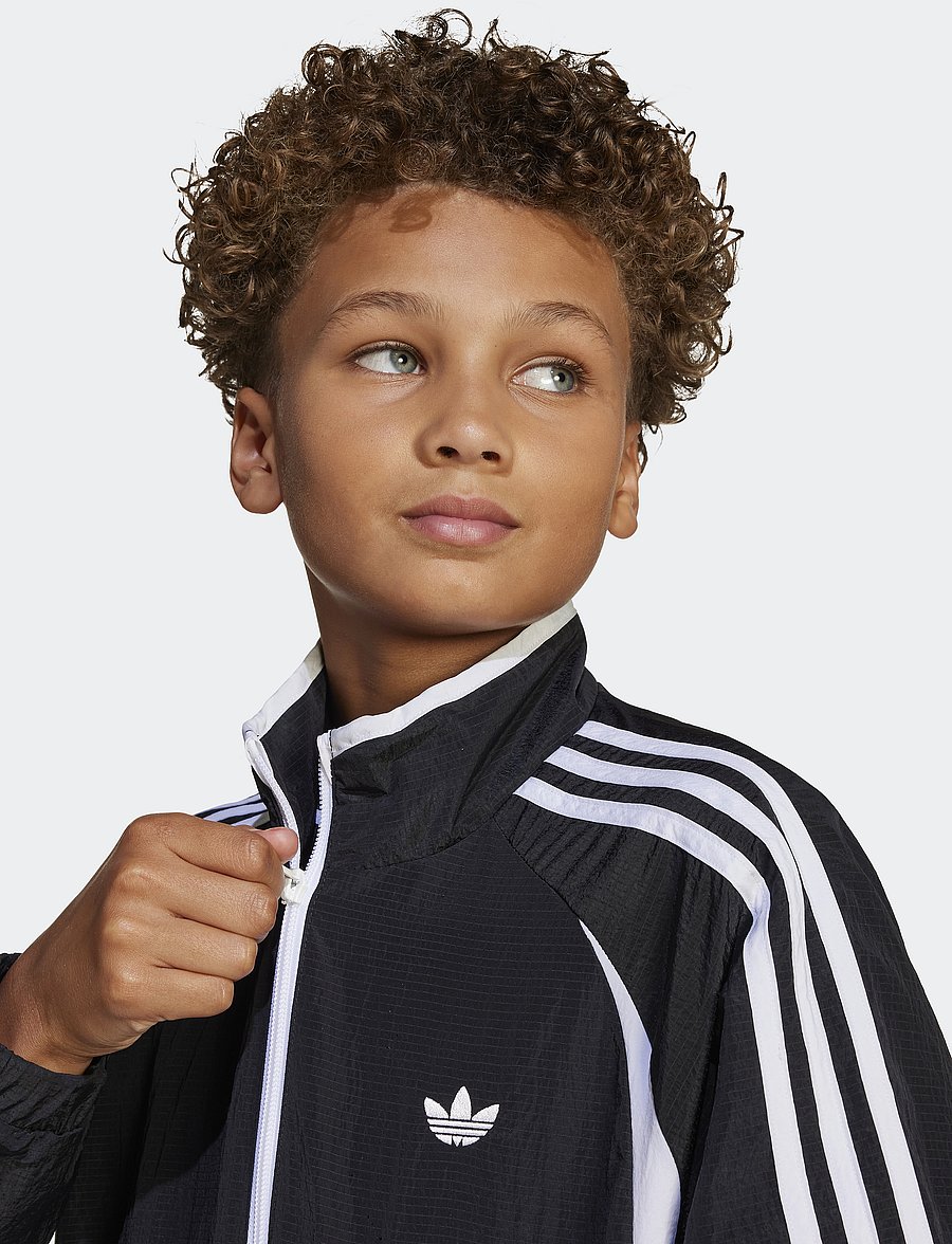 adidas Originals - WOVEN TRACKTOP - sweatshirts - black - 4