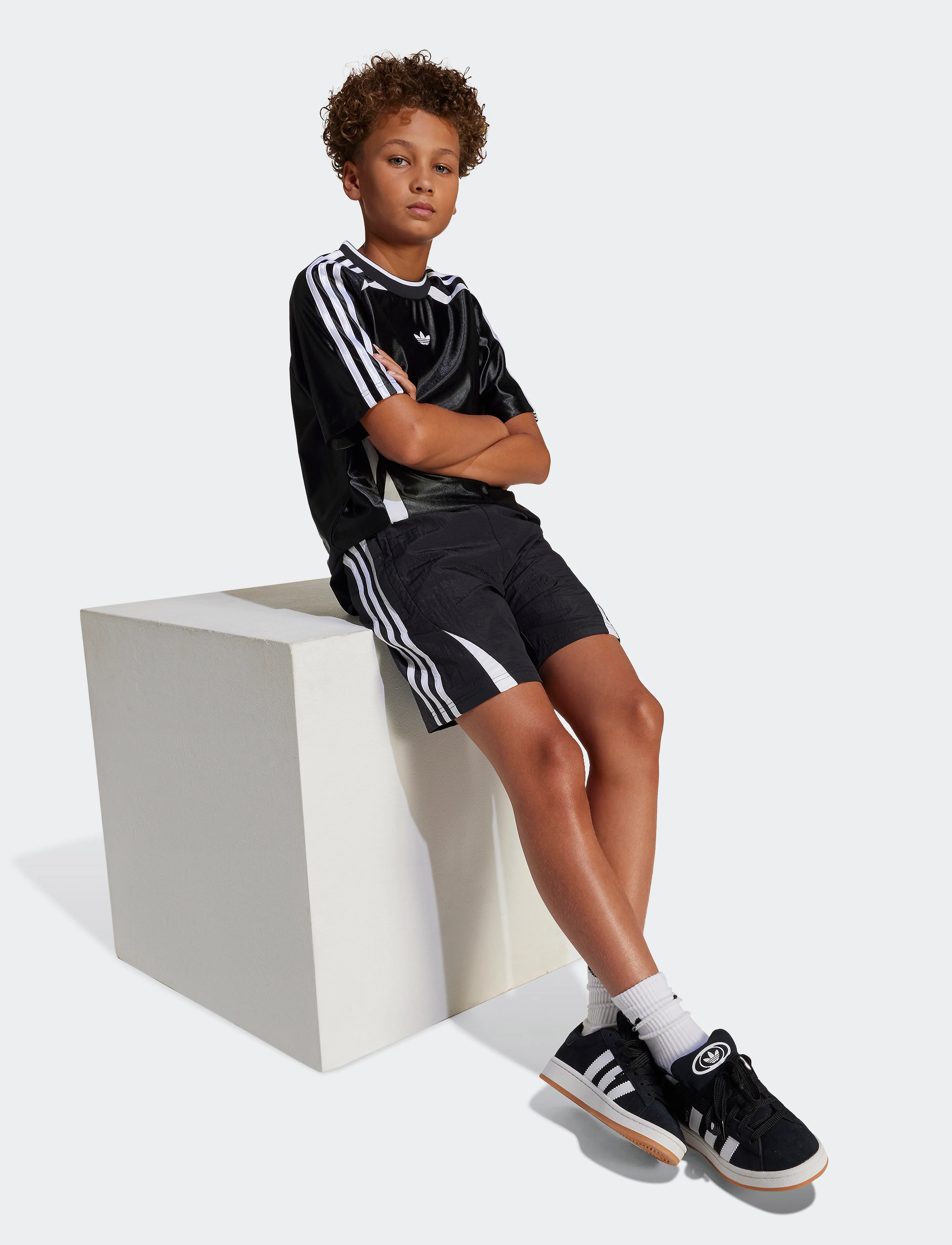 adidas Originals - WOVEN SHORT - shorts de sport - black - 2