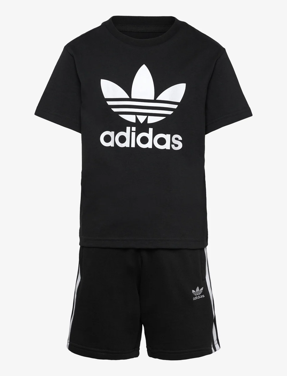 adidas Originals - SHORT TEE SET - kaksiosaiset setit - black - 1
