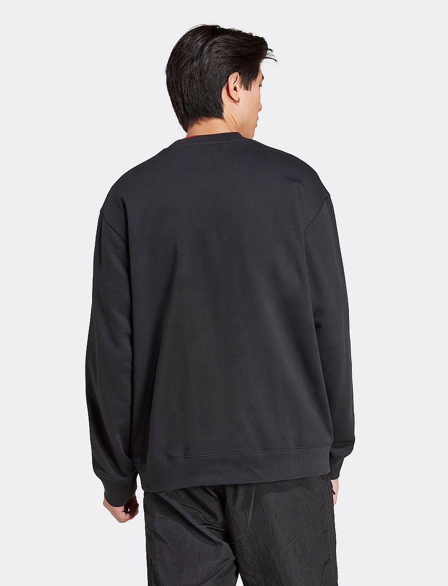 adidas Originals - P ESS CREW - oberteile - black - 2