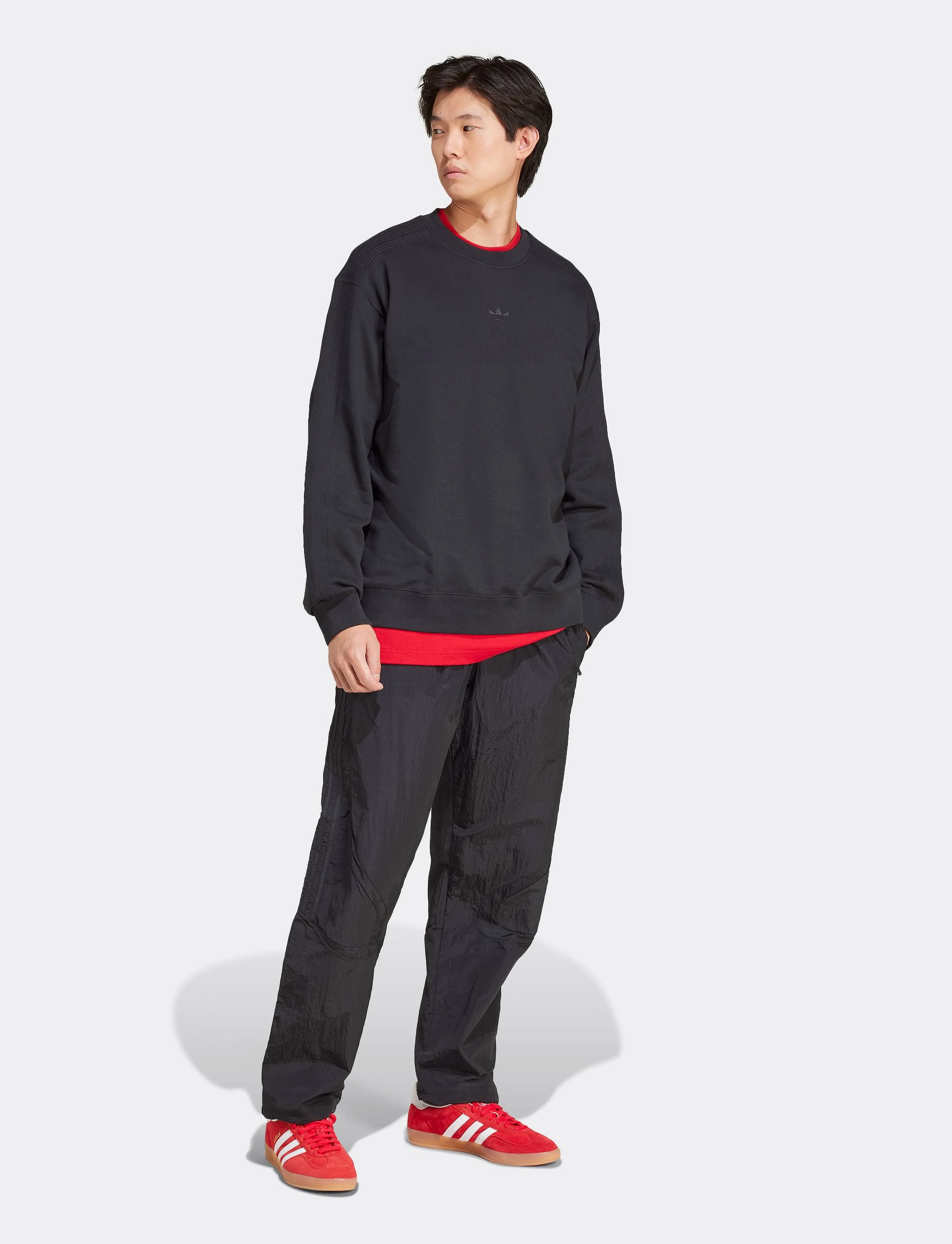 adidas Originals - P ESS CREW - oberteile - black - 5