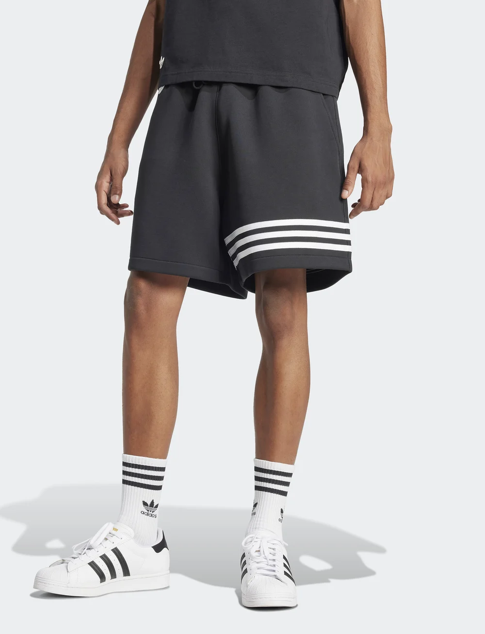 adidas Originals - NEU C SHO - hosen - black - 0