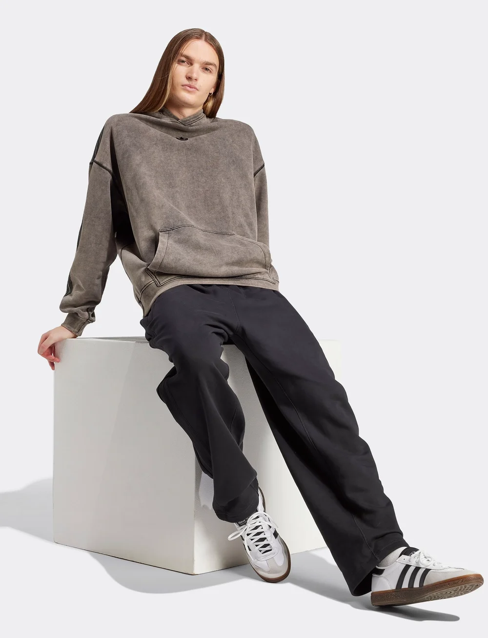 adidas Originals - P ESS W HD - alussärgid - black - 3