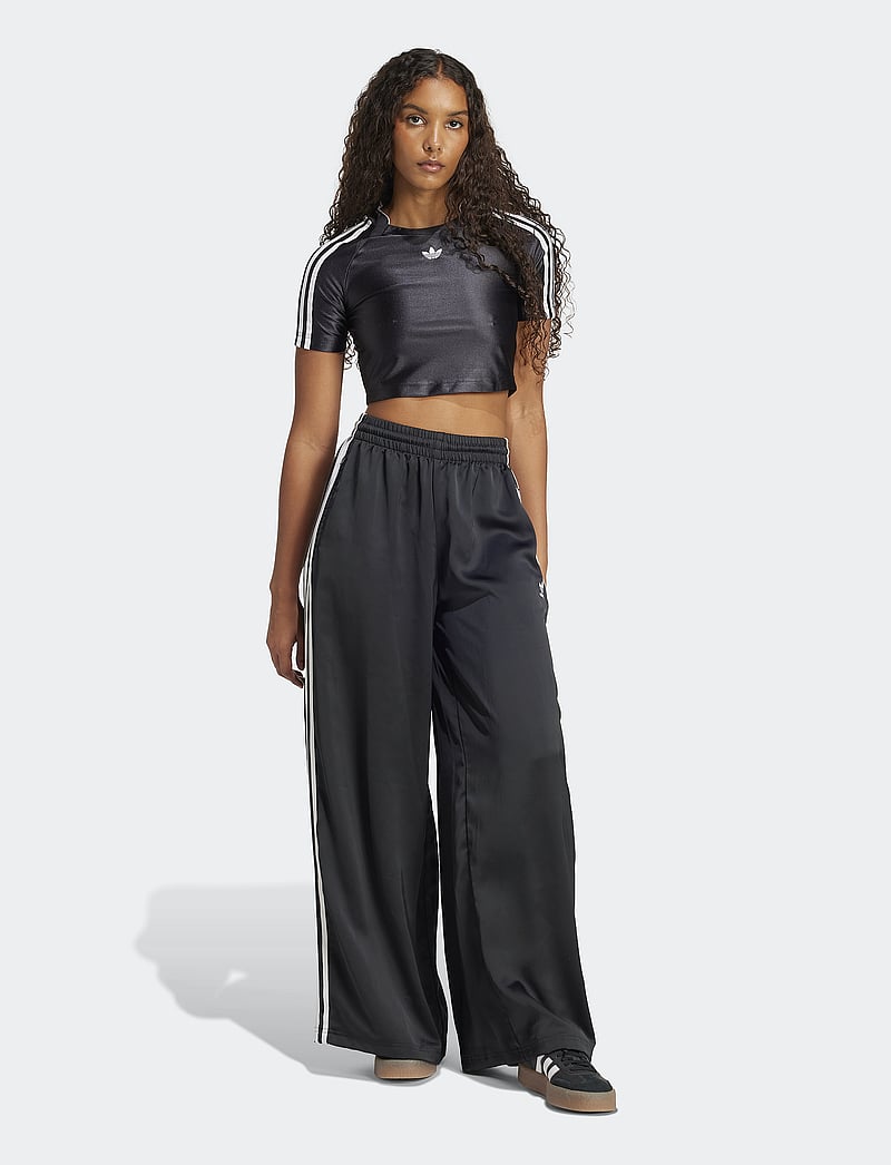 adidas Originals - TEAMGEIST TOP - crop-tops - black - 0