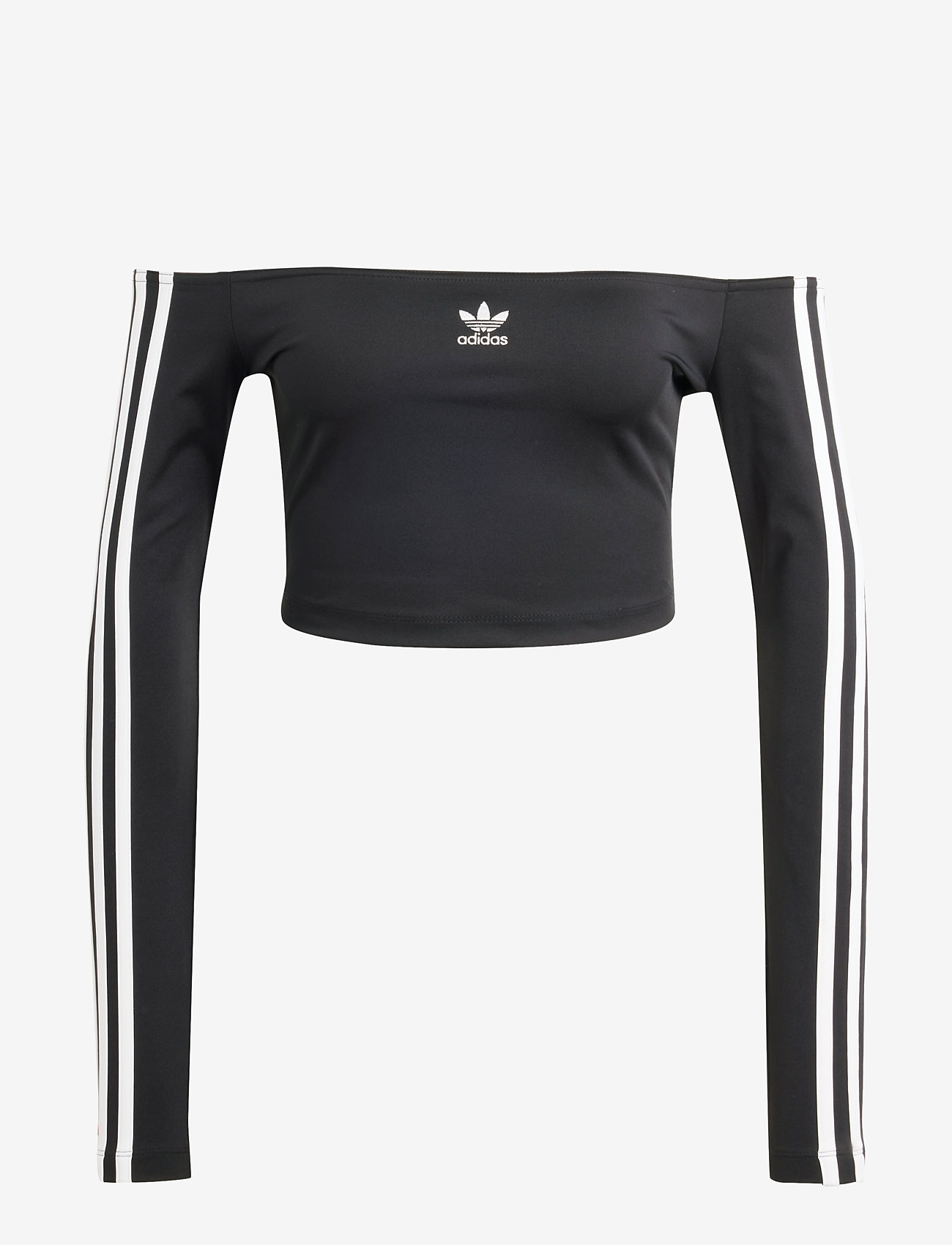 adidas Originals - OFFSHOULDER LS - alussärgid ja t-särgid - black - 1