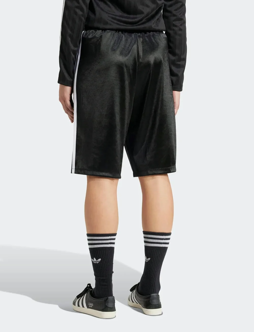 adidas Originals - FIREBIRD SHORT - afslappede shorts - black/white - 2