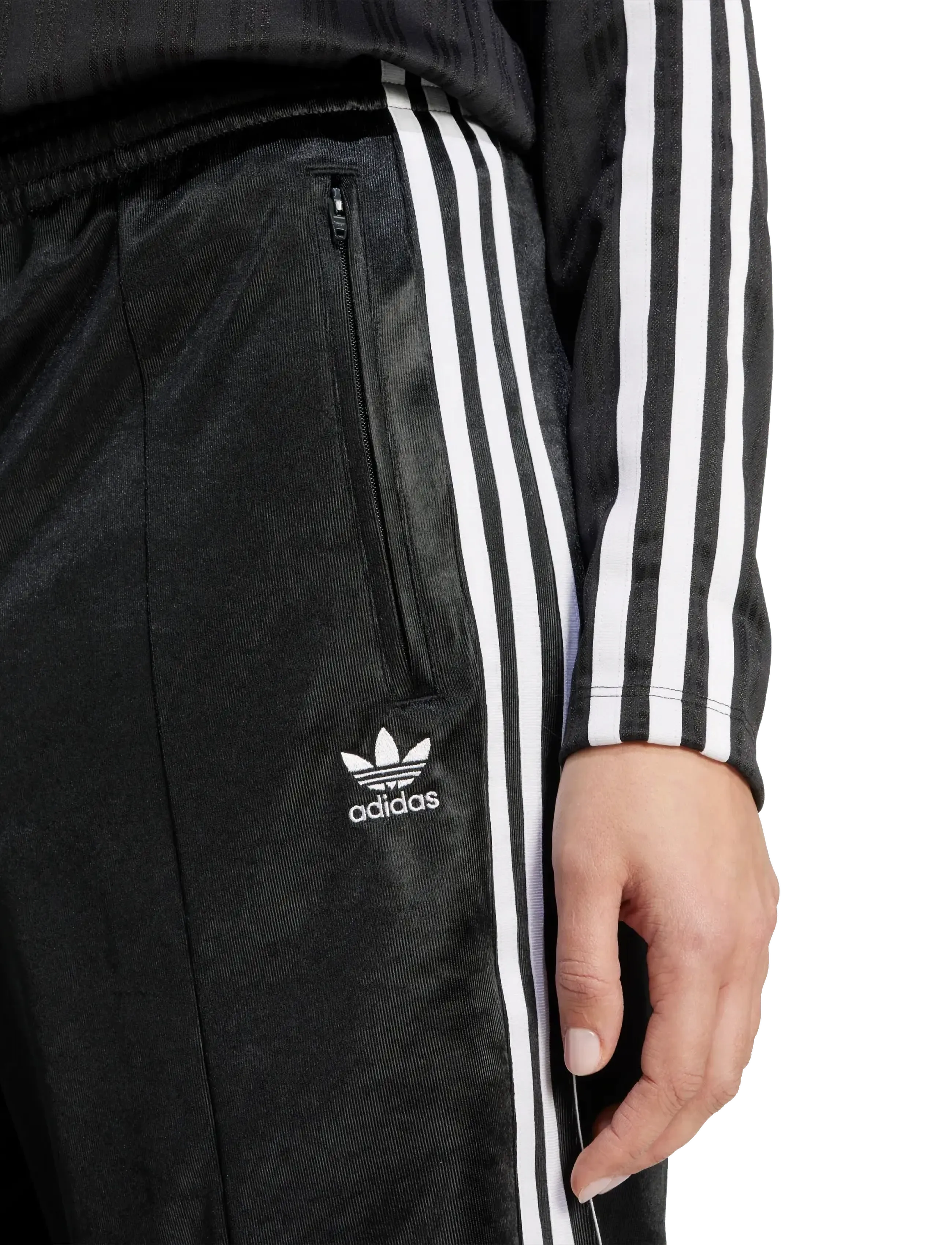 adidas Originals - FIREBIRD SHORT - bottoms - black/white - 4