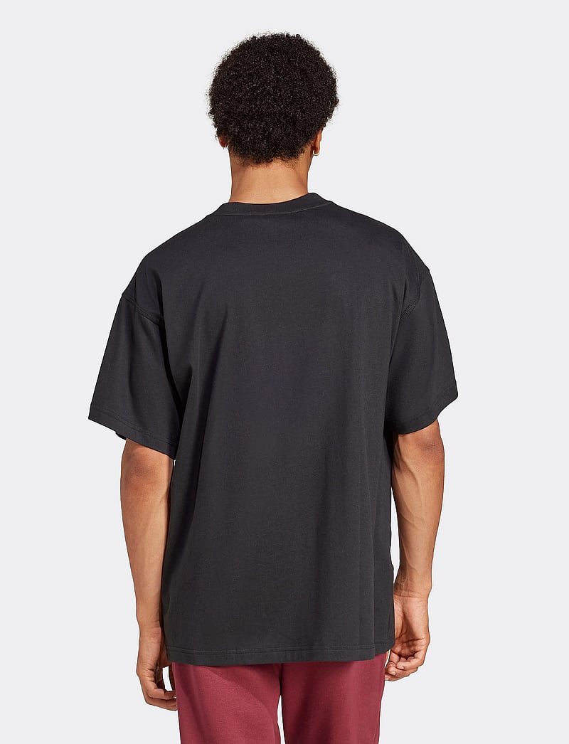 adidas Originals - ESS OS TEE - oberteile & t-shirts - black - 2