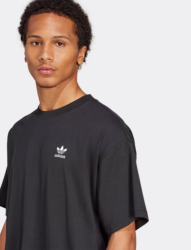 adidas Originals - ESS OS TEE - oberteile & t-shirts - black - 3