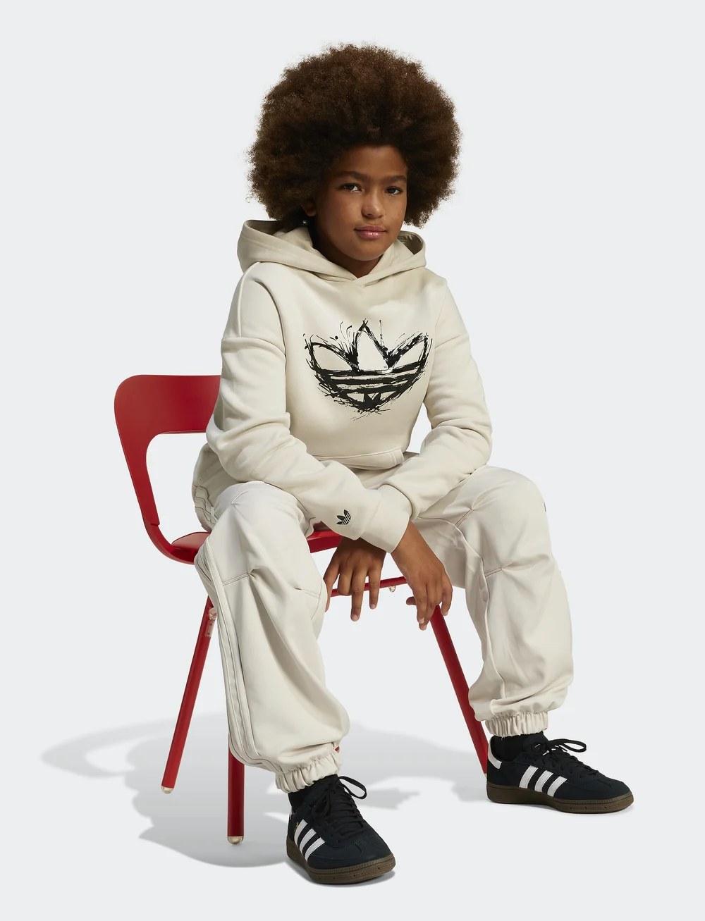 adidas Originals - LOOSE HOODIE - kapuutsiga dressipluusid - alumin - 4
