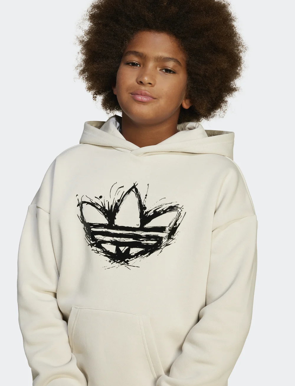 adidas Originals - LOOSE HOODIE - kapuutsiga dressipluusid - alumin - 5