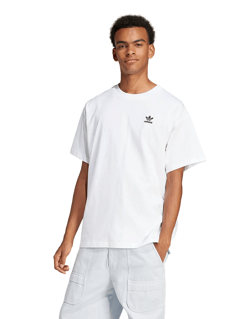 adidas Originals - ESS OS TEE - palaidinės ir marškinėliai - white - 0