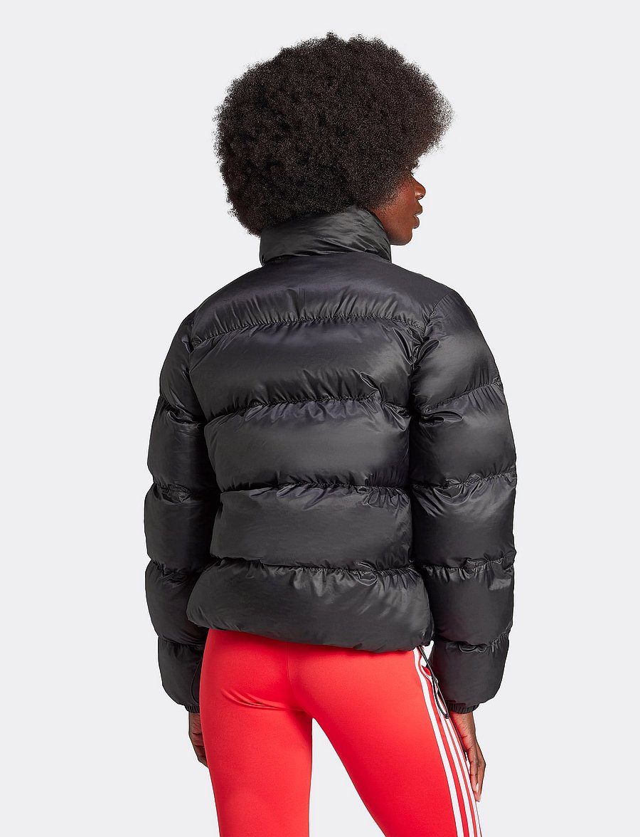 adidas Originals - SHORT PUFFER - kurtki zimowe - black - 3