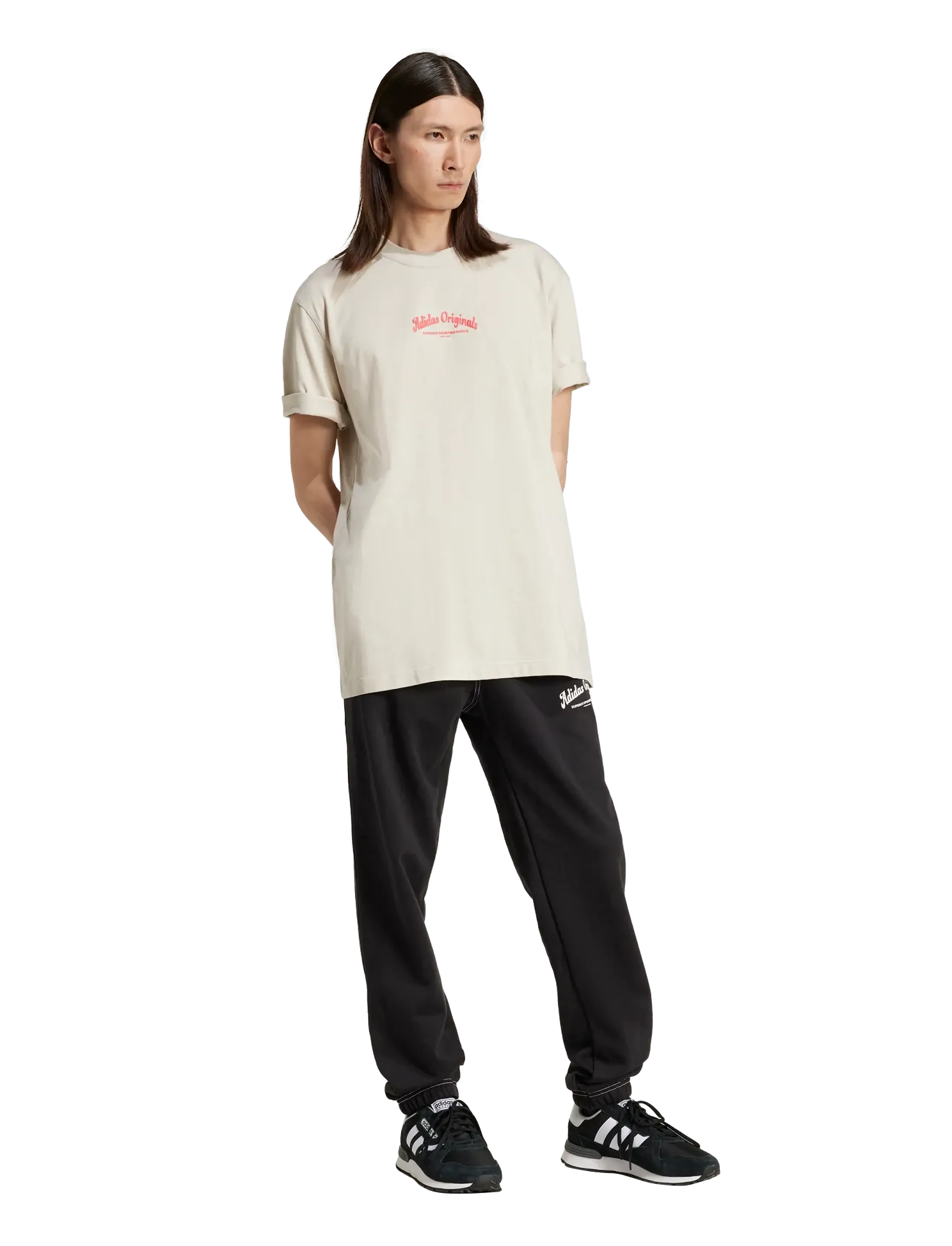 adidas Originals WAB  TEE - T-särgid - WONALU / beige