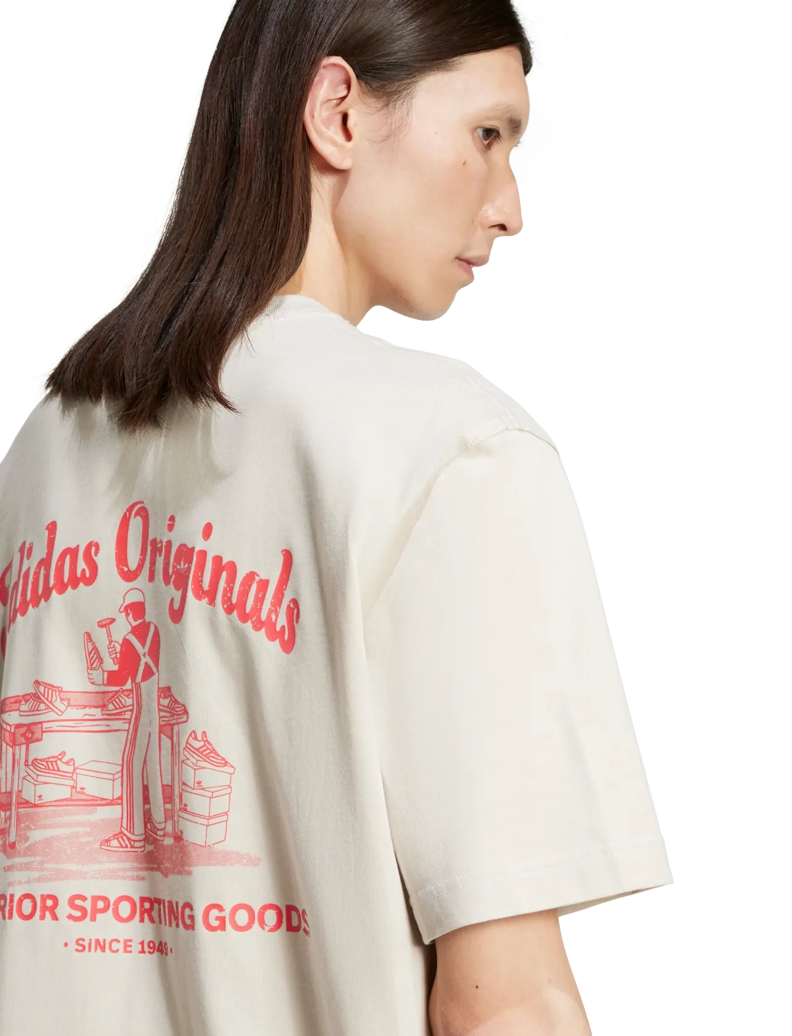 adidas Originals - WAB  TEE - t-shirts à manches courtes - wonalu - 4
