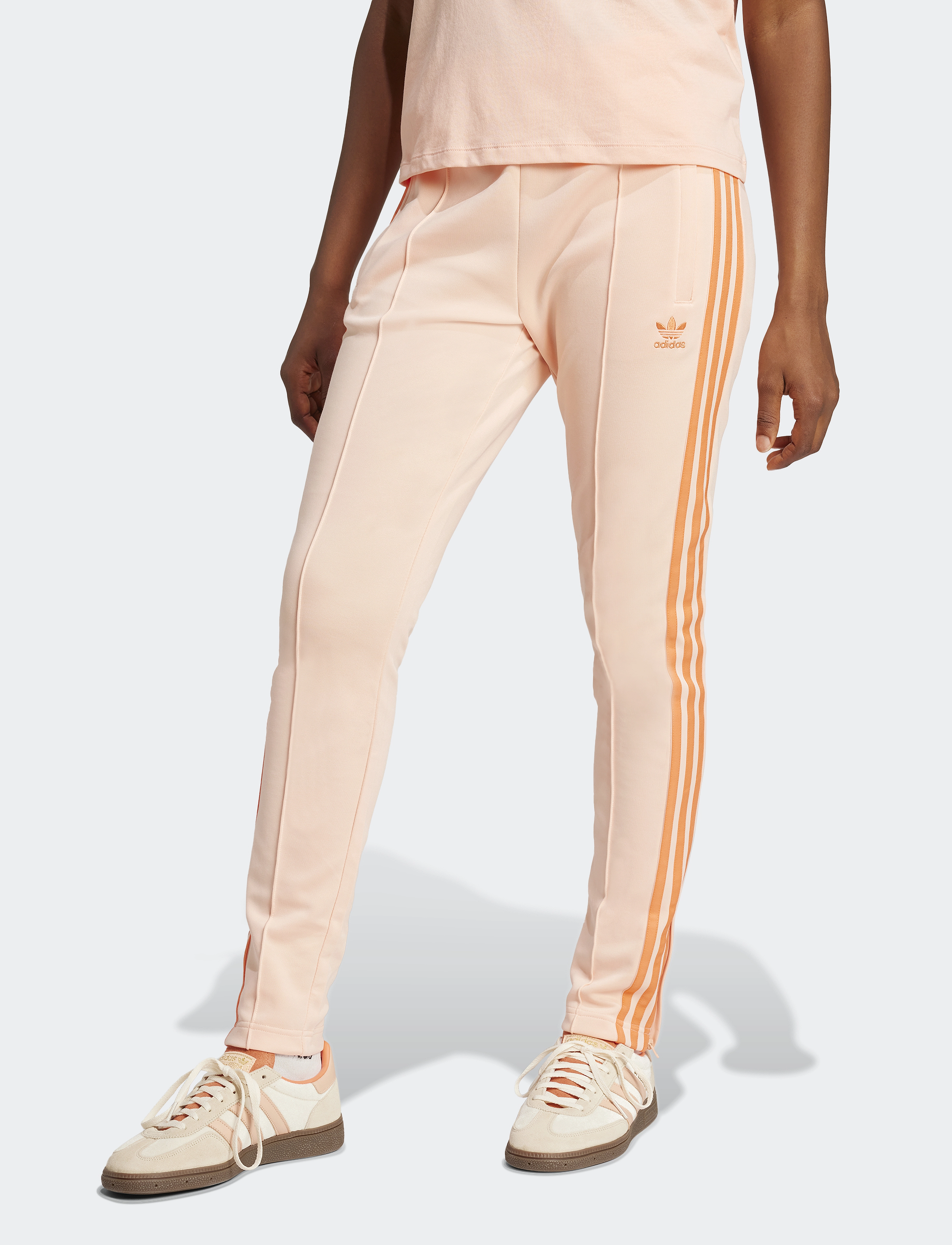 adidas Originals Sst Track Pant, XS, Sport Pants, Rosa - Casual Trousers, Frauen