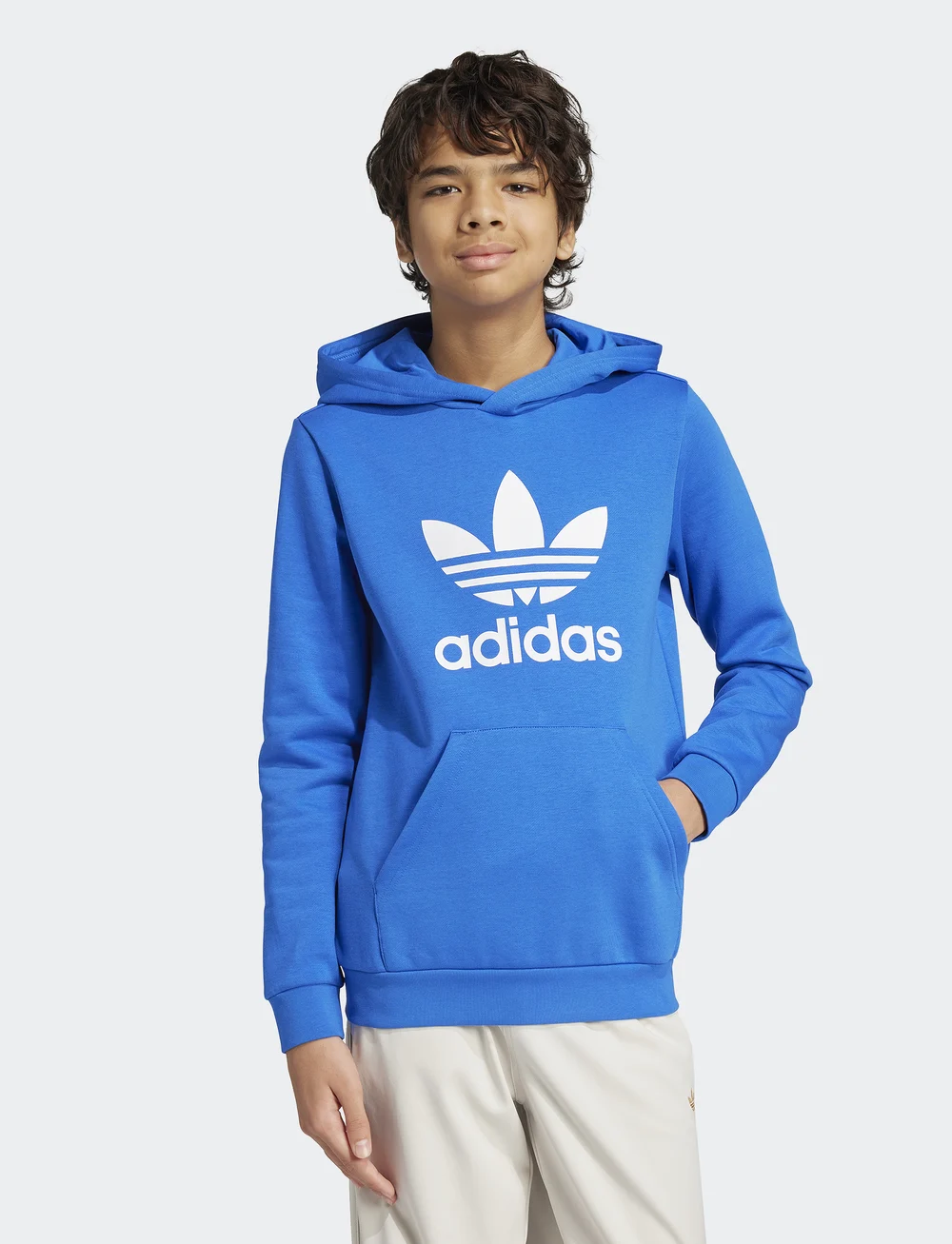 adidas Originals - TREFOIL HOODIE - kapuzenpullover - blue - 0
