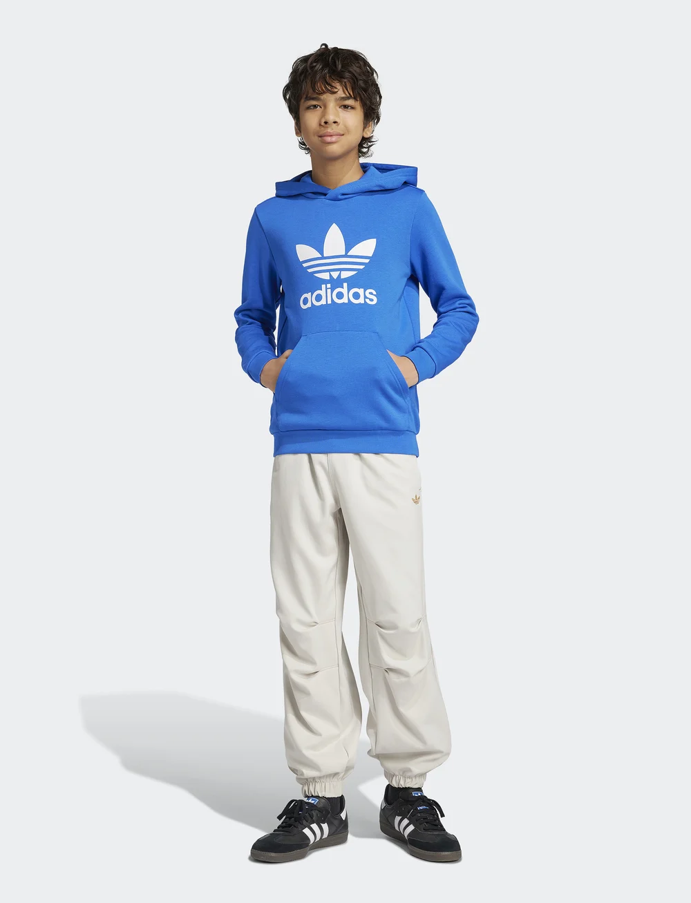 adidas Originals - TREFOIL HOODIE - kapuzenpullover - blue - 5