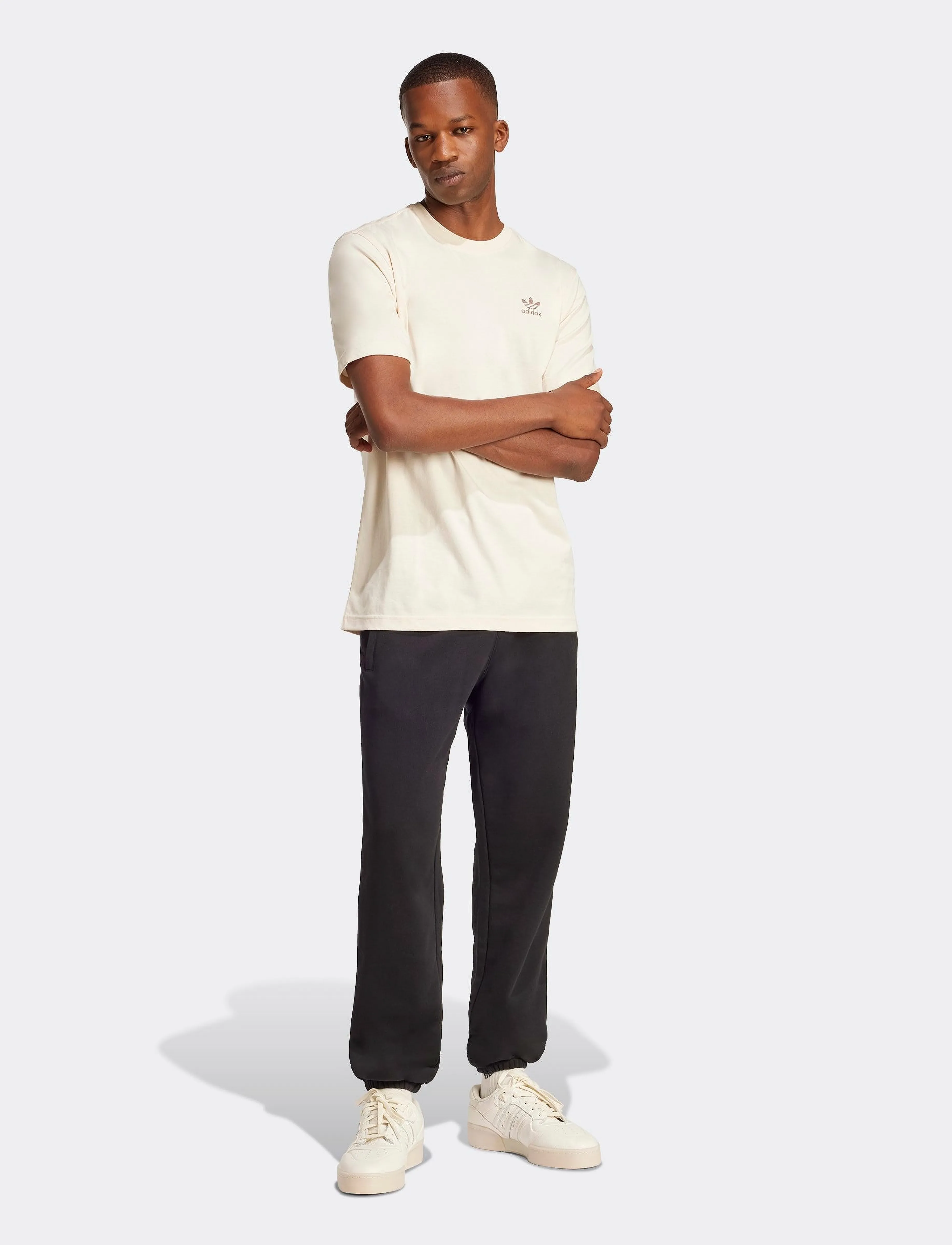 adidas Originals Ess Pants Ft, S, Sport Pants, Schwarz - Sweatpants, Männerswear