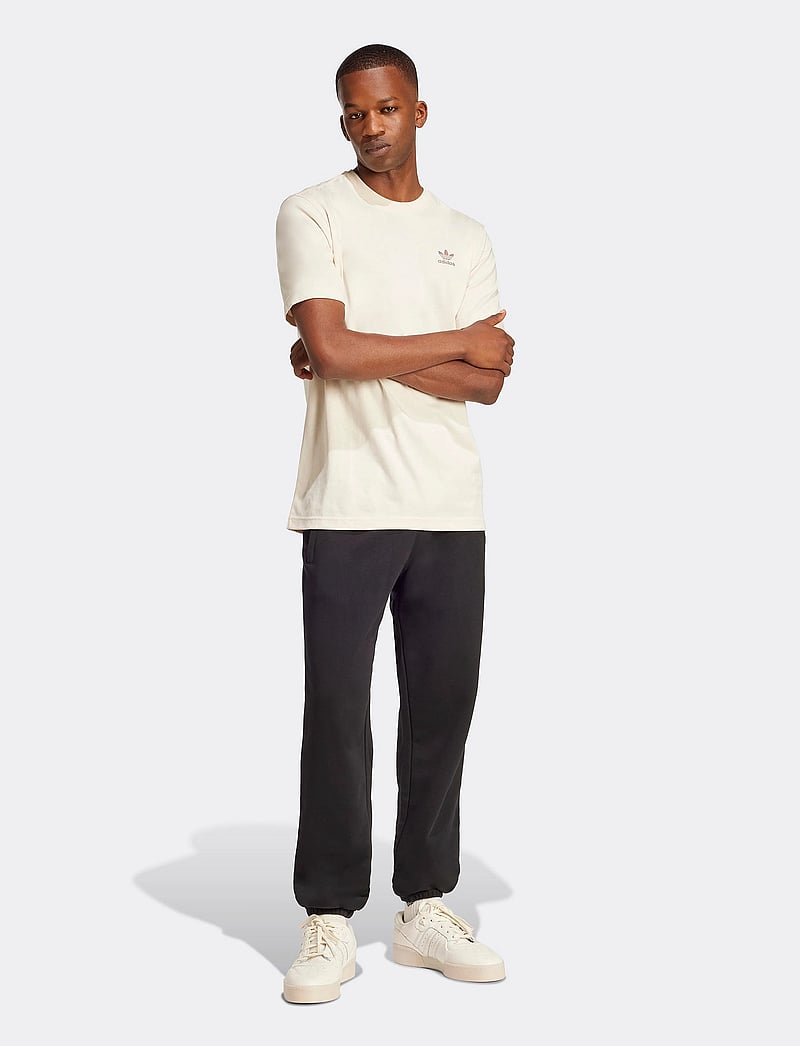 adidas Originals - ESS PANTS FT - bukser - black - 0