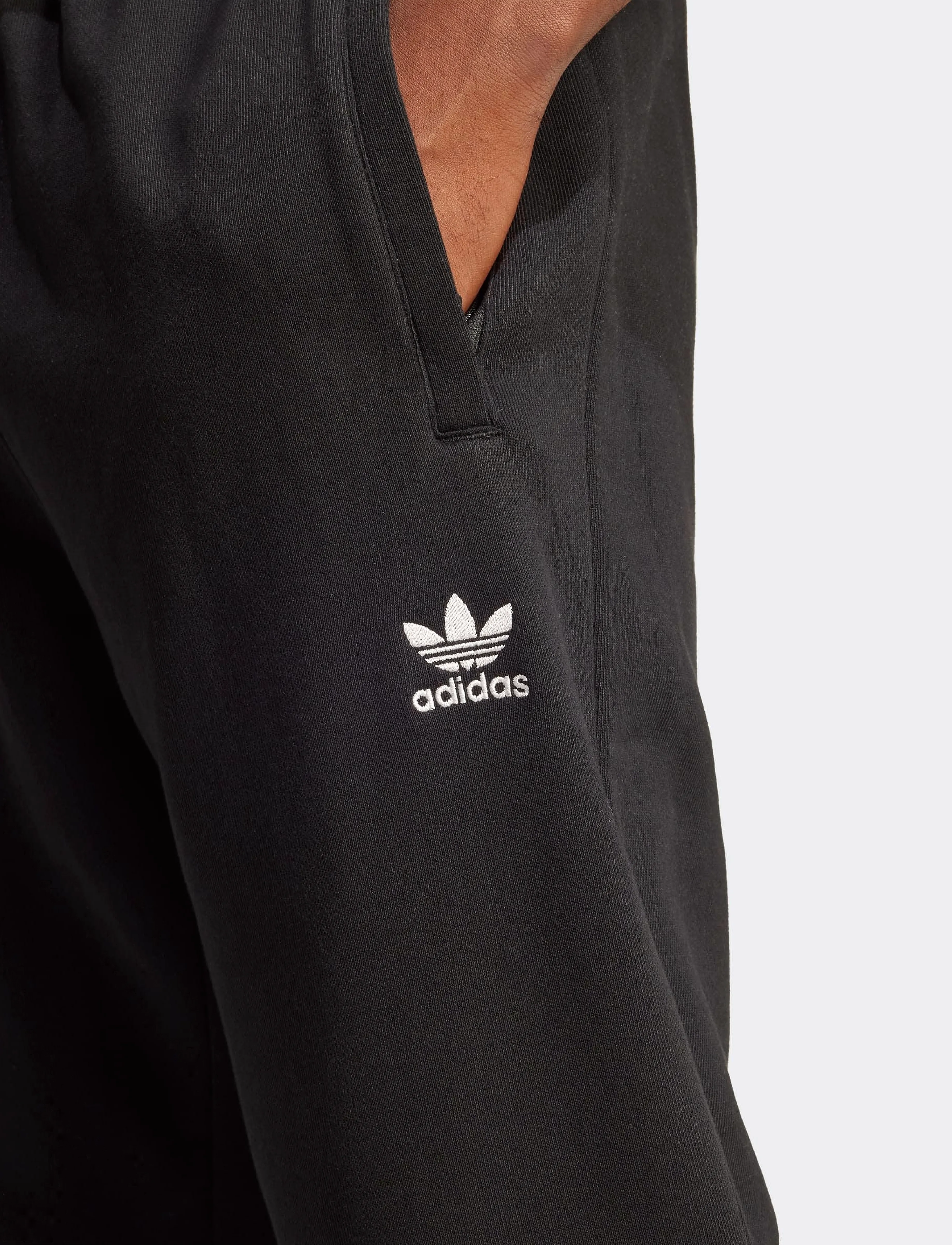 adidas Originals - ESS PANTS FT - bukser - black - 2