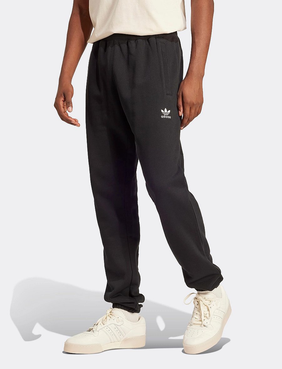 adidas Originals - ESS PANTS FT - pants - black - 3