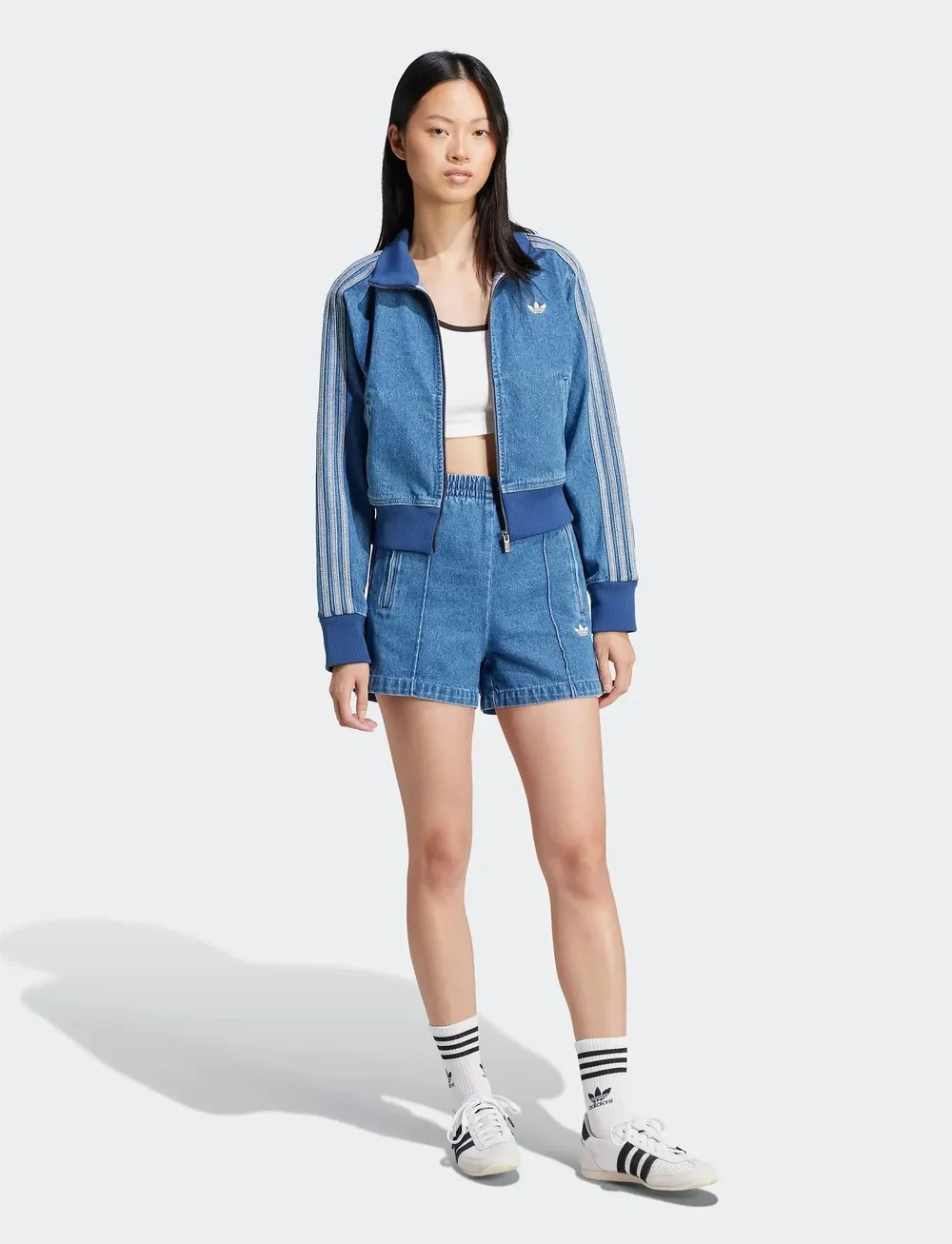 adidas Originals - DENIM TT - sportjacken - inddnm - 4
