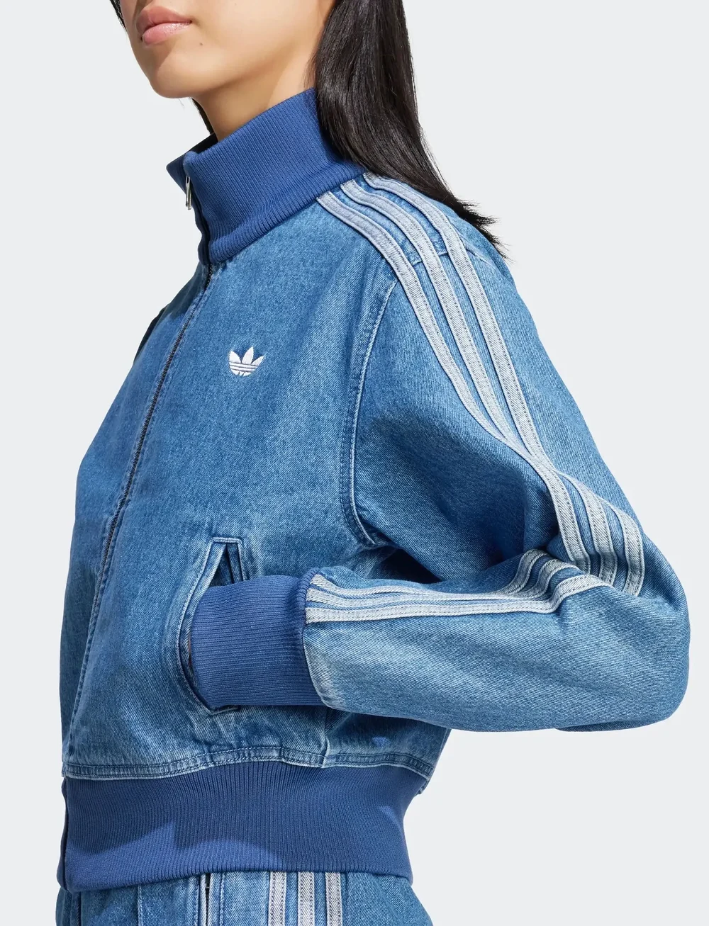 adidas Originals - DENIM TT - sportjacken - inddnm - 5