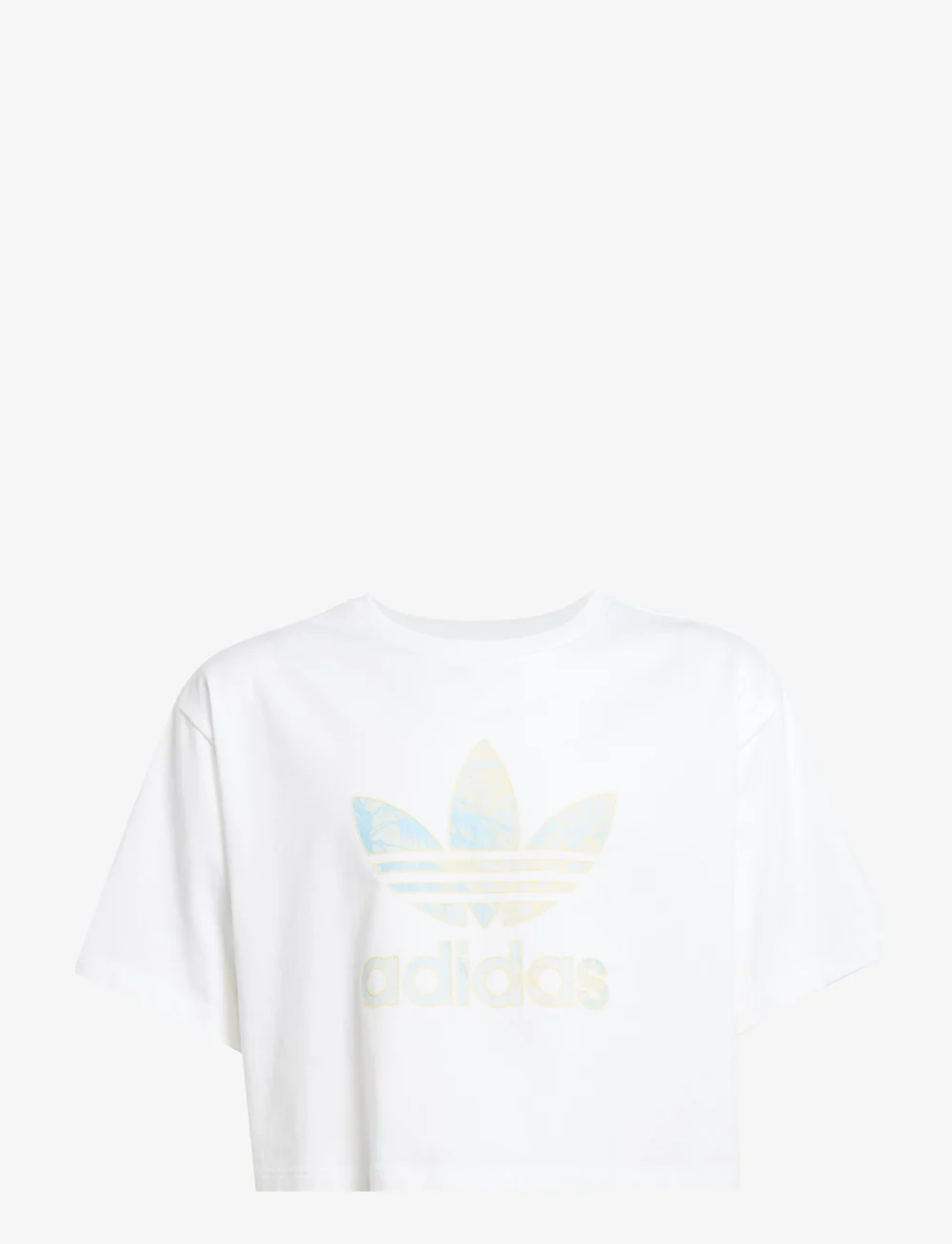 adidas Originals - LOOSE CR TEE - crop-tops - white - 1