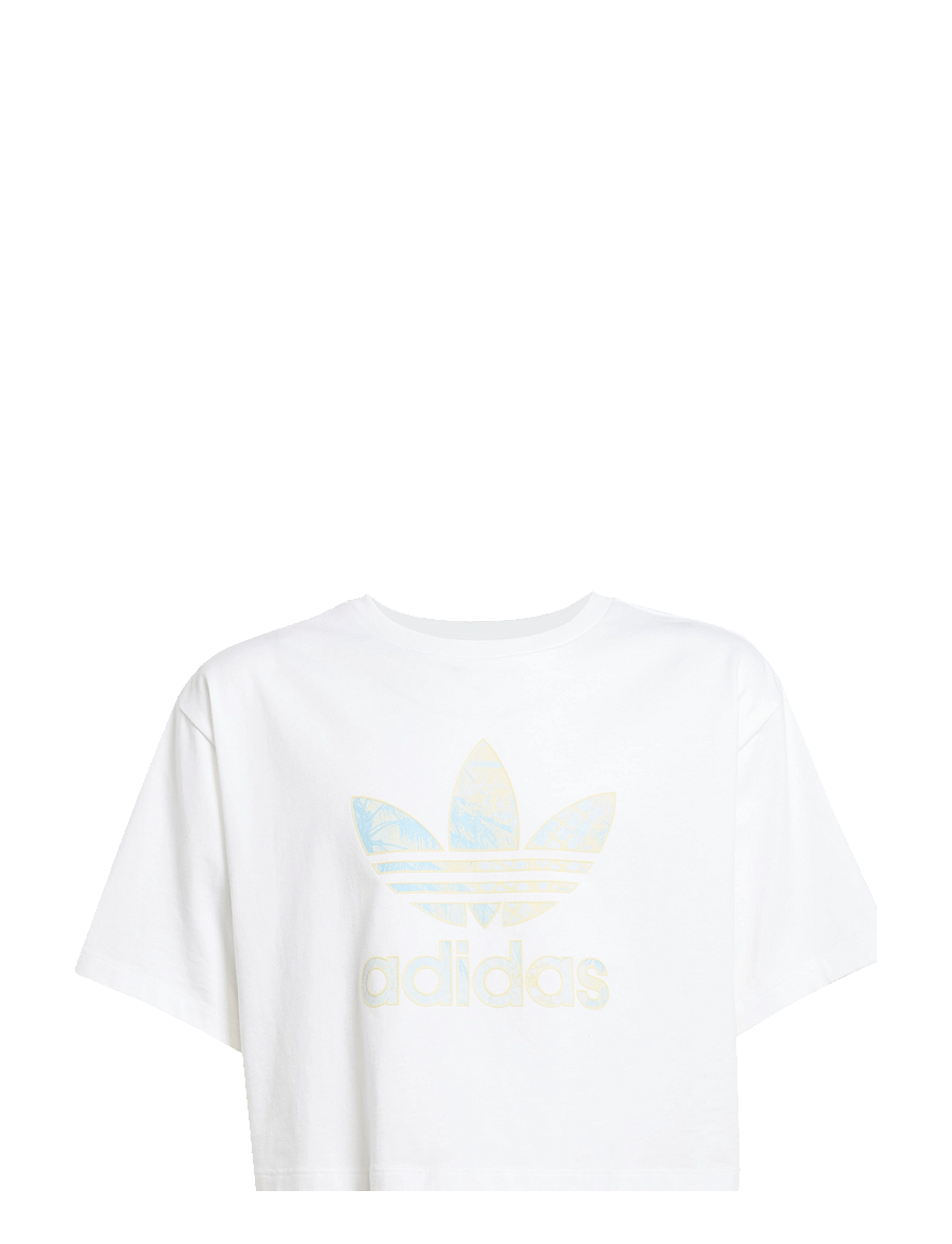 adidas Originals - LOOSE CR TEE - navel shirts - white - 1