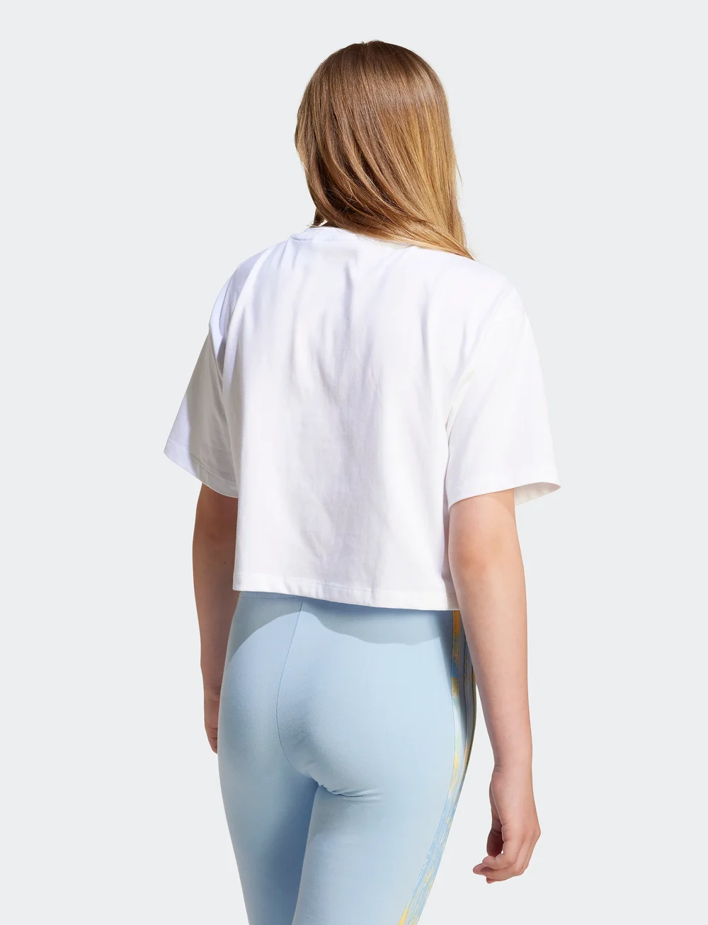 adidas Originals - LOOSE CR TEE - crop-tops - white - 2