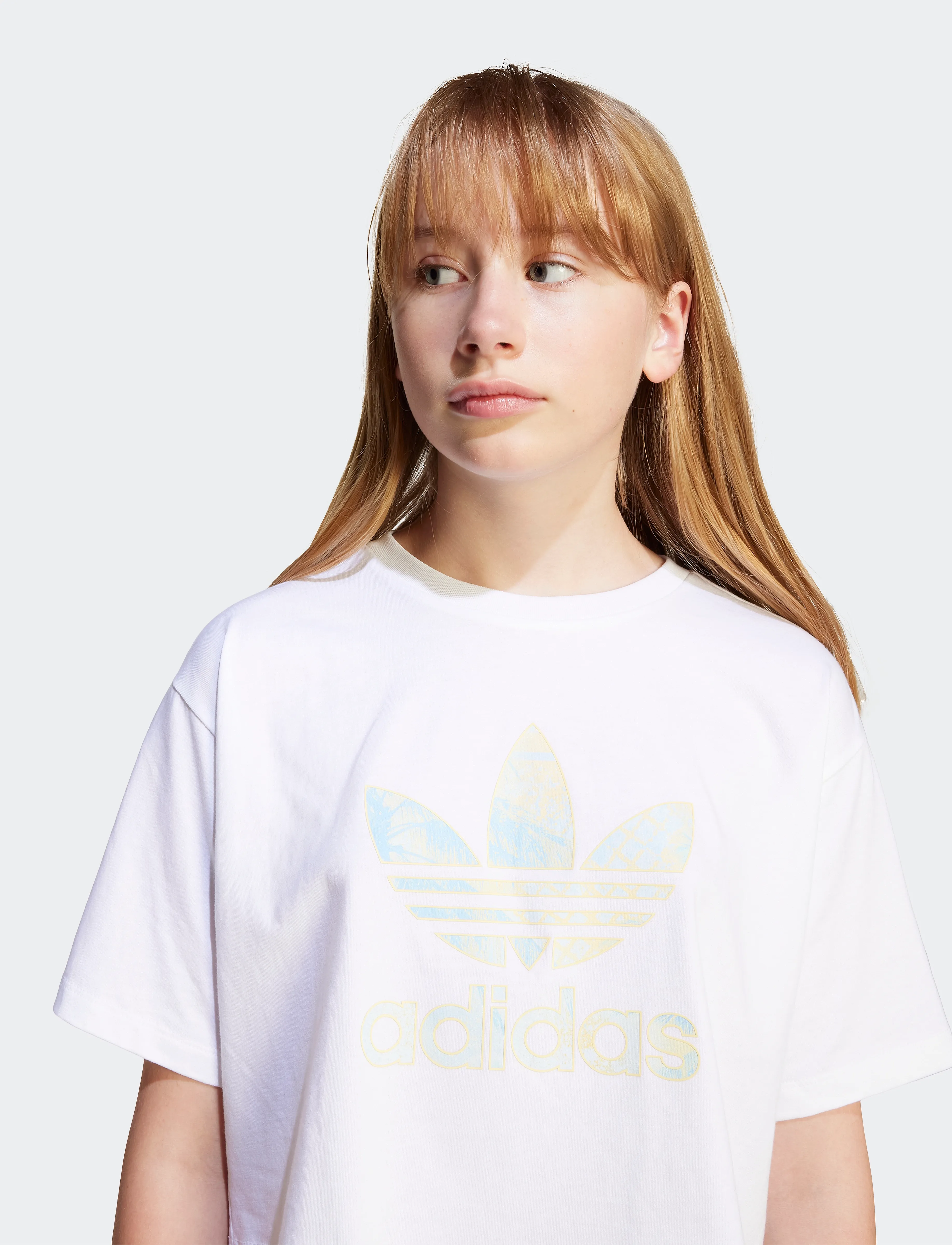 adidas Originals - LOOSE CR TEE - navel shirts - white - 4
