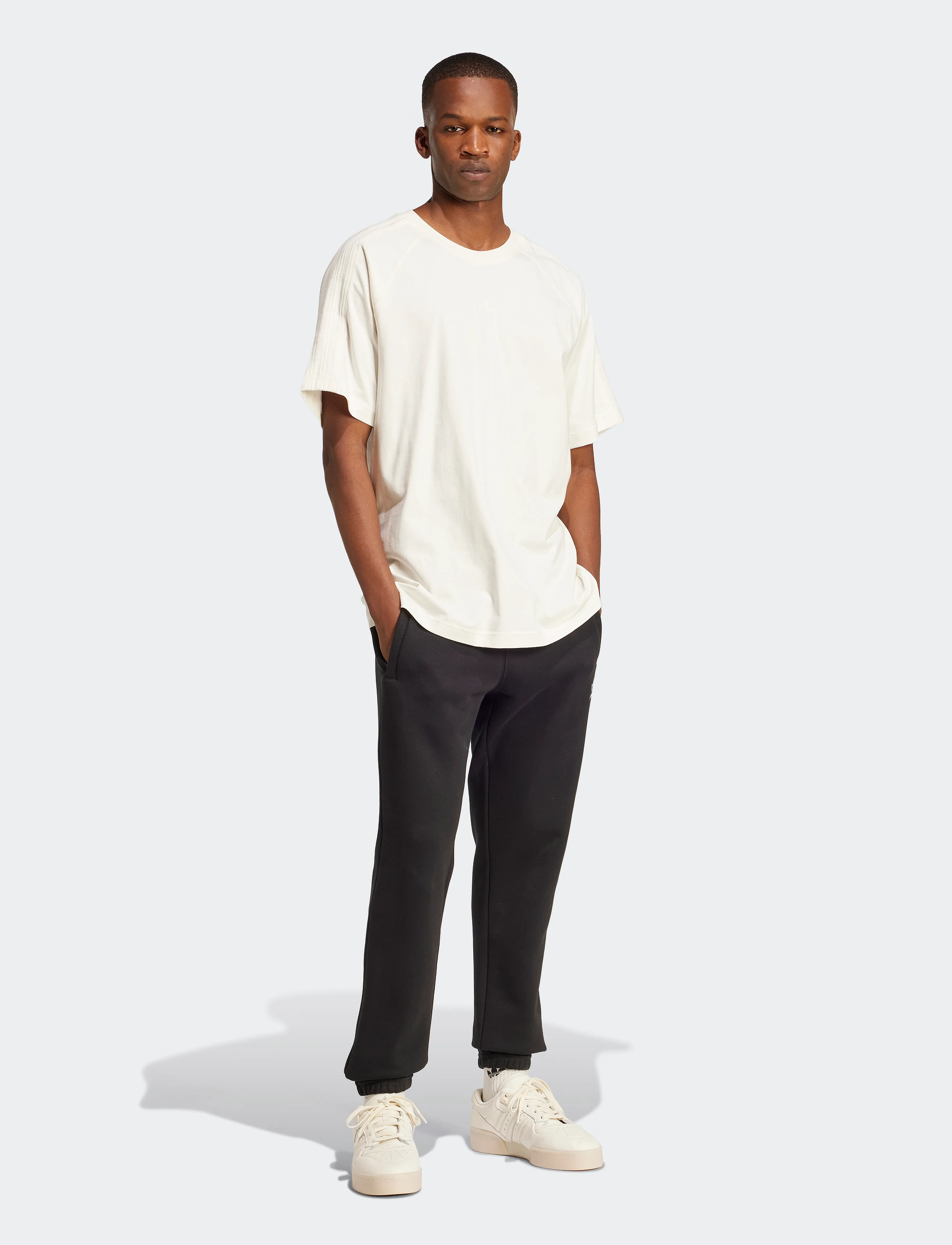 adidas Originals P ESS TEE - T-shirts - CLOWHI / cream
