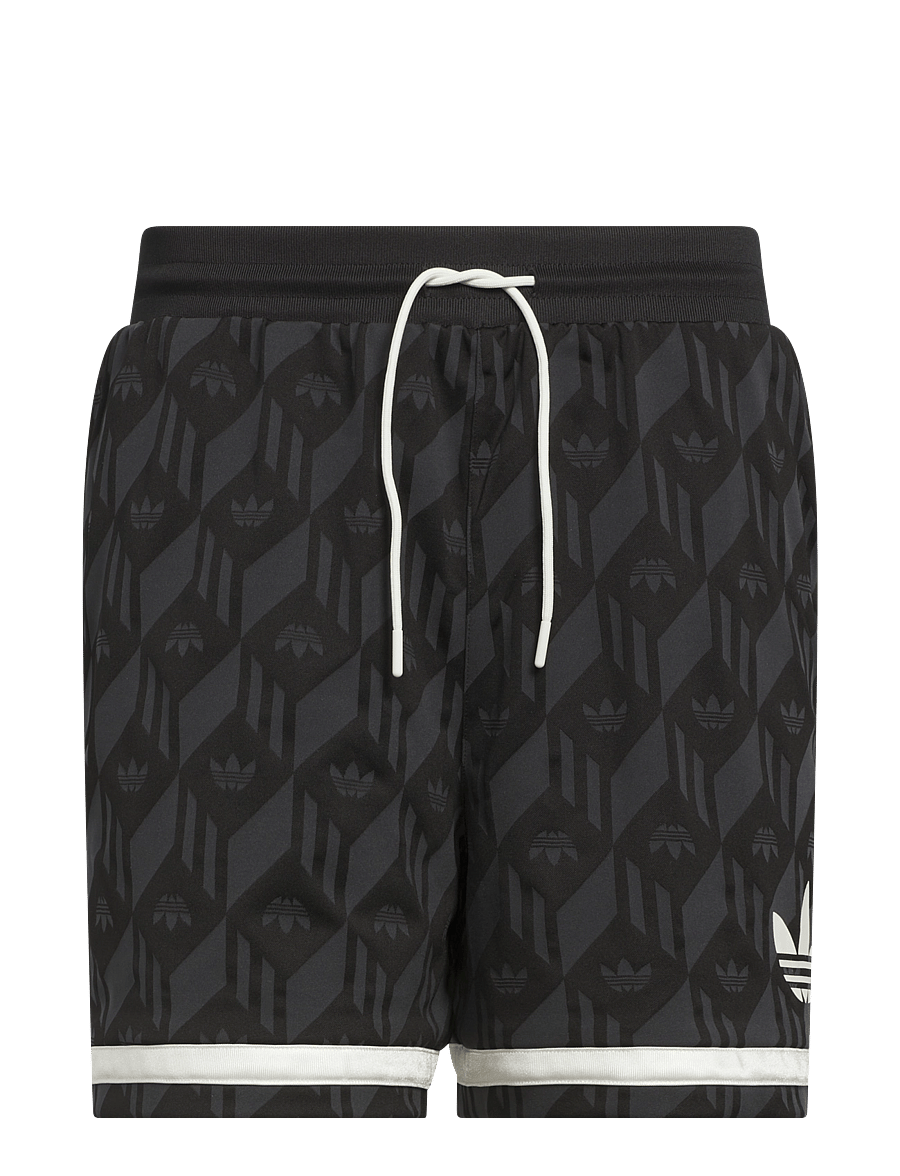 adidas Originals - Jacquared Short - afslappede shorts - black - 1