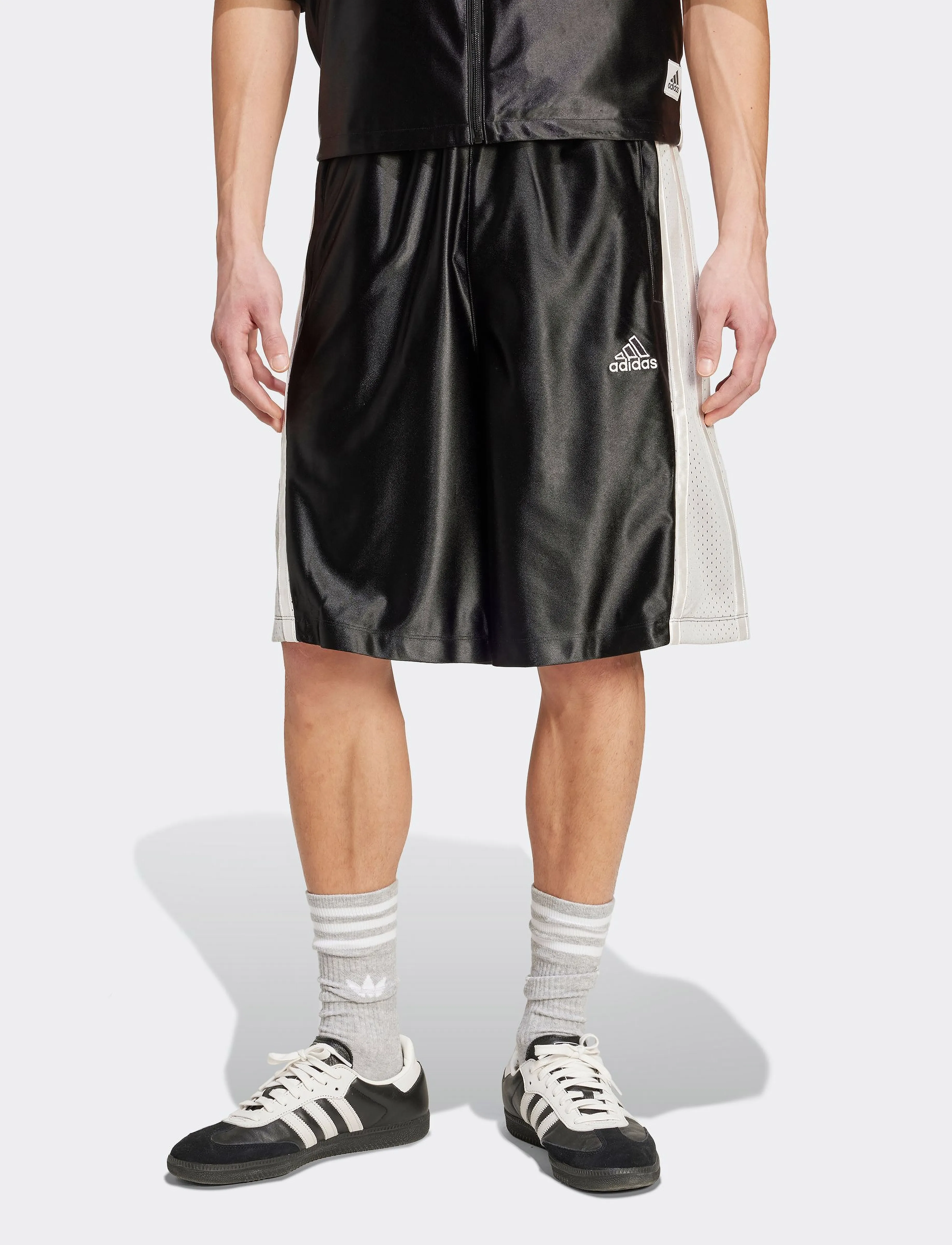 adidas Originals CUTLINE SHORT - Tøj - BLACK / black