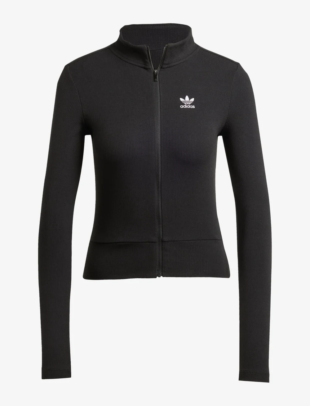 adidas Originals - ESS RIB FZ TT - fleece & midlayer - black - 1