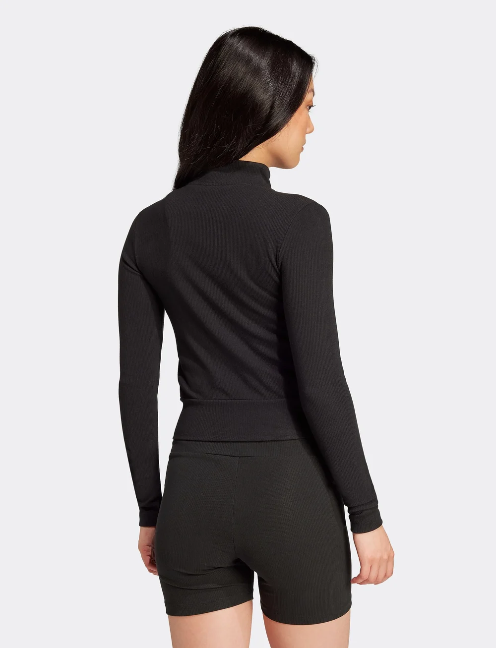 adidas Originals - ESS RIB FZ TT - fleece & midlayer - black - 5