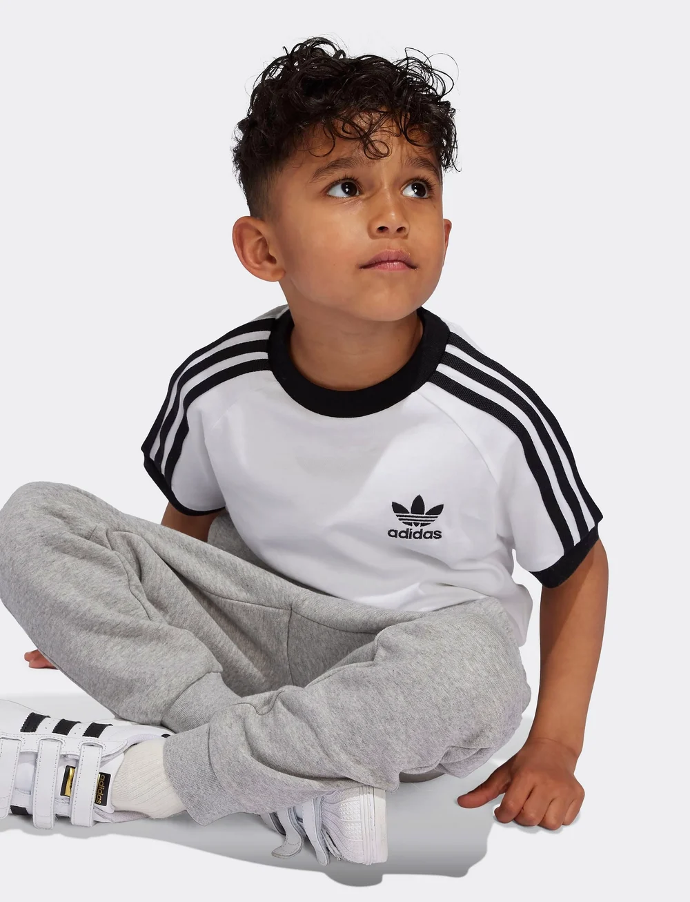 adidas Originals - 3STRIPES TEE - kurzärmelig - white - 0