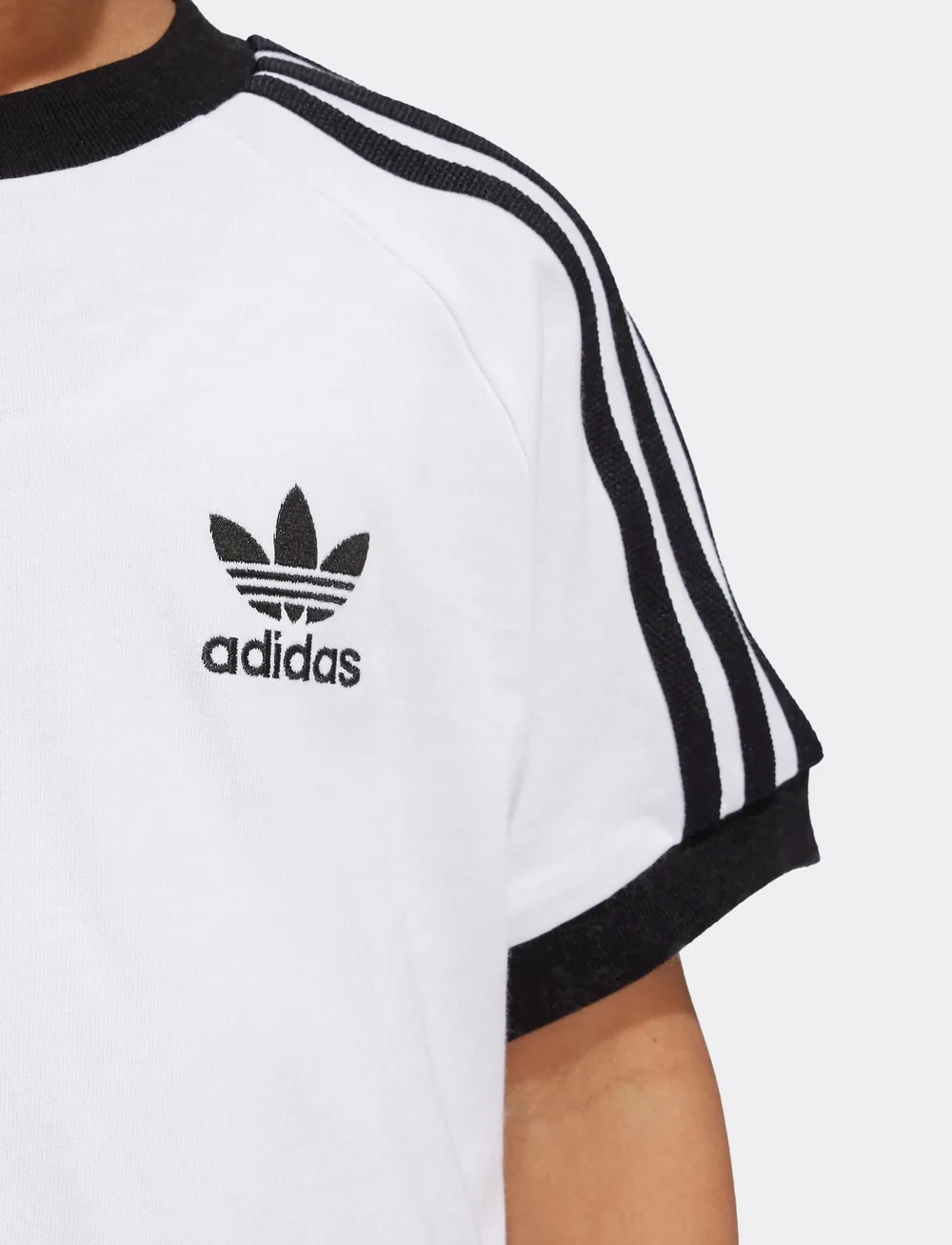 adidas Originals - 3STRIPES TEE - kurzärmelig - white - 5