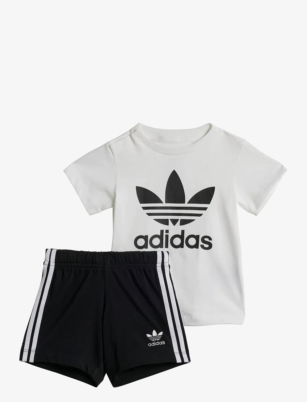 adidas Originals - SHORT TEE SET - 2-delige sets - black/white - 0