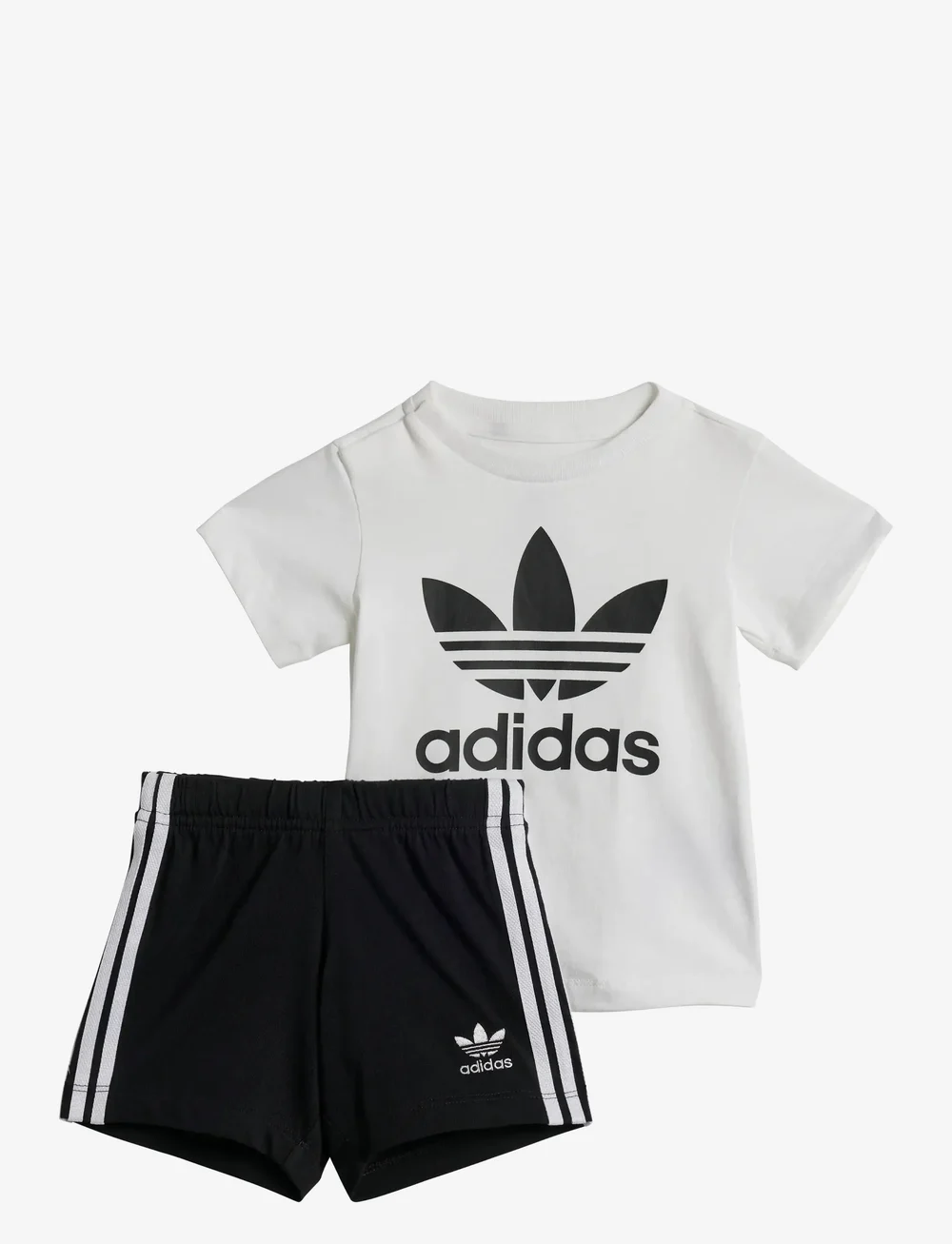 adidas Originals - SHORT TEE SET - 2-teilige sets - black/white - 0