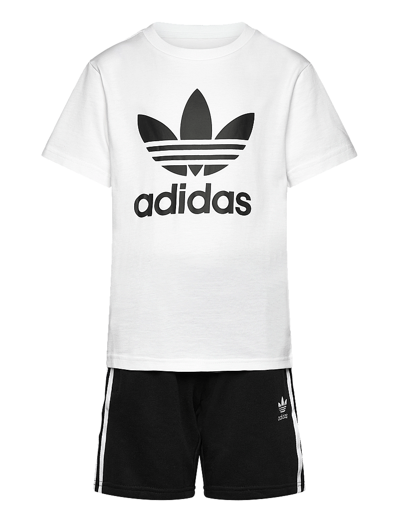 adidas Originals - SHORT TEE SET - divdaļīgi komplekti - black/white - 1