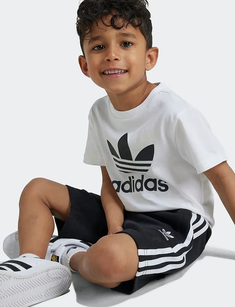 adidas Originals - SHORT TEE SET - divdaļīgi komplekti - black/white - 0